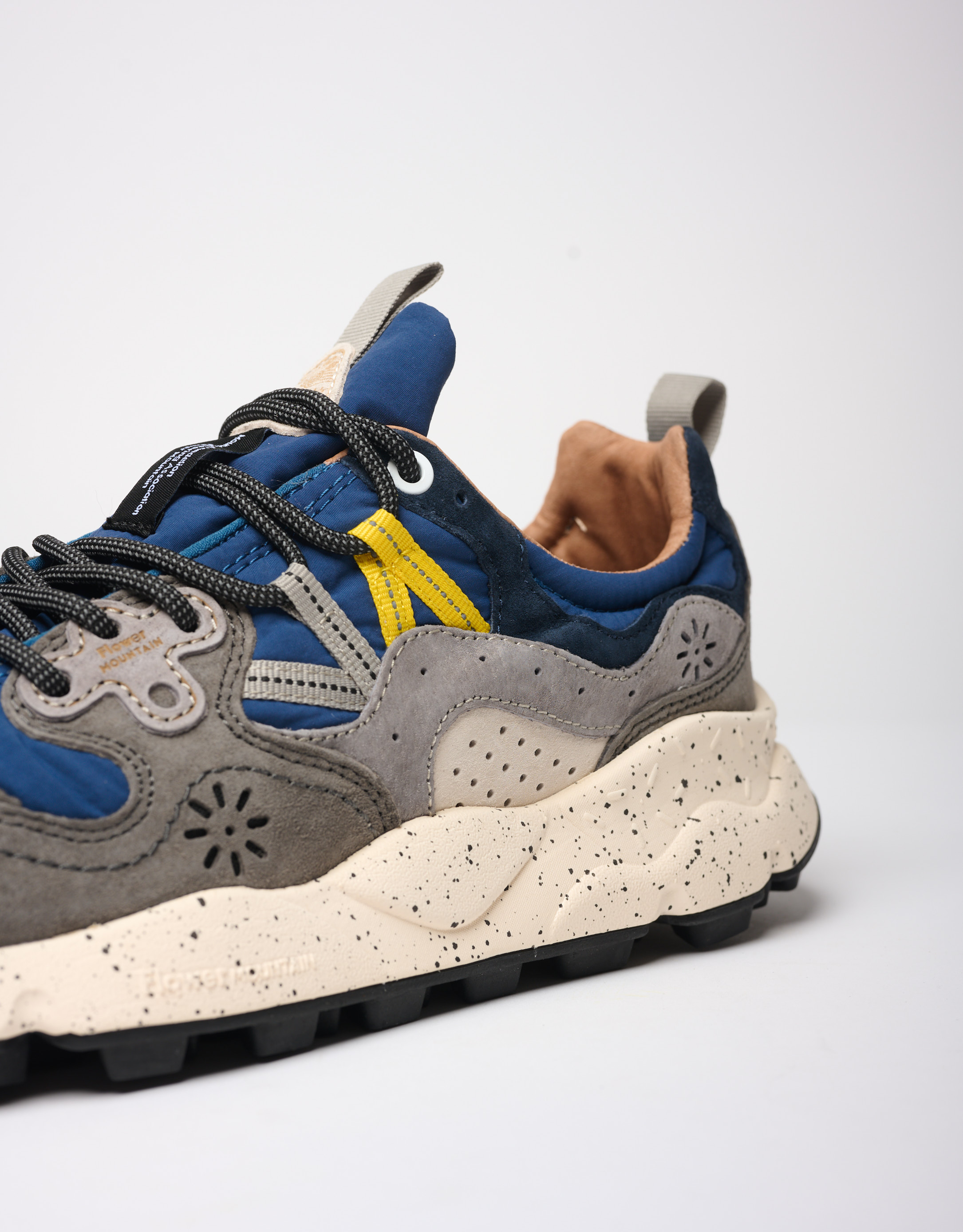 נעלי גברים - Flower Mountain - סניקרס צבעוניות YAMANO - כחול   אפור4