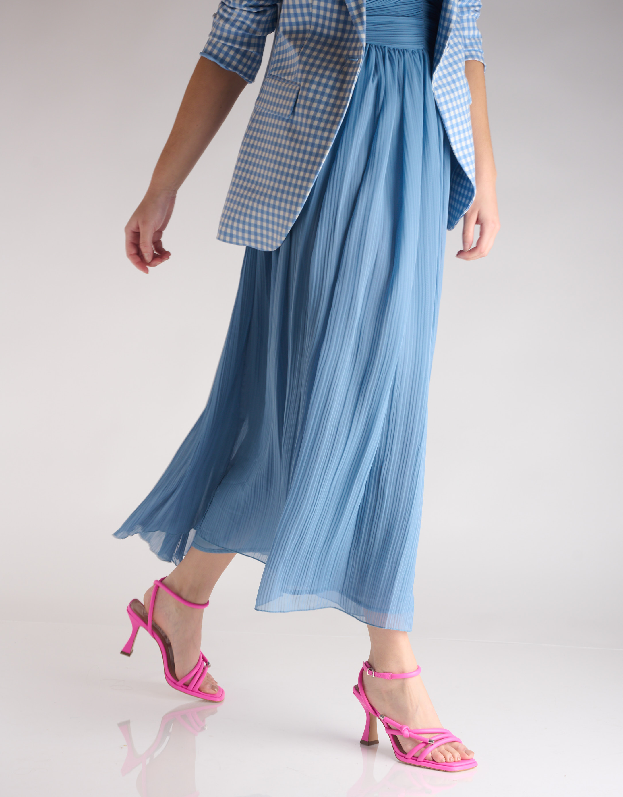 נעלי נשים - Vicenza - סנדלי עקב ARLON - פוקסיה3