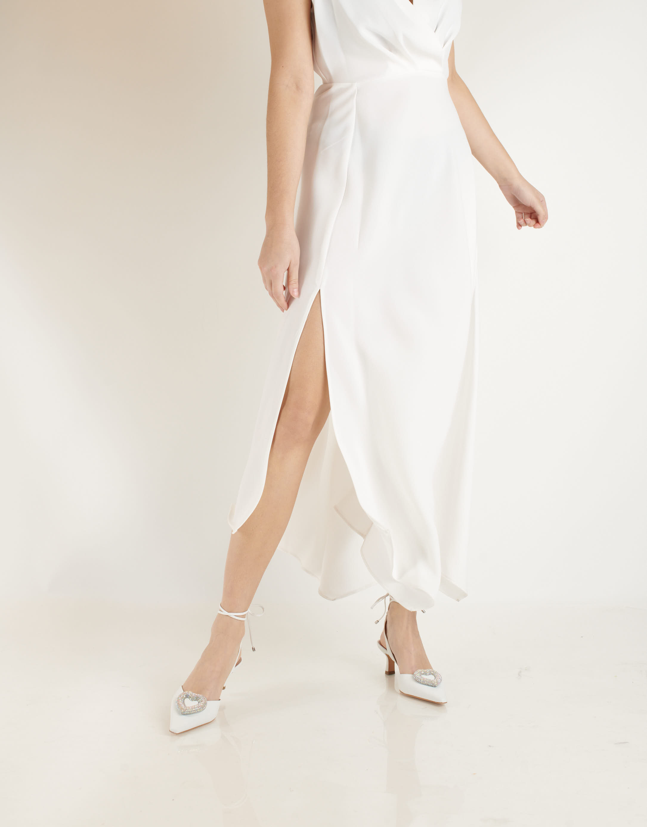 נעלי נשים - Vicenza - נעלי סירה שפיץ JAPAO - לבן3