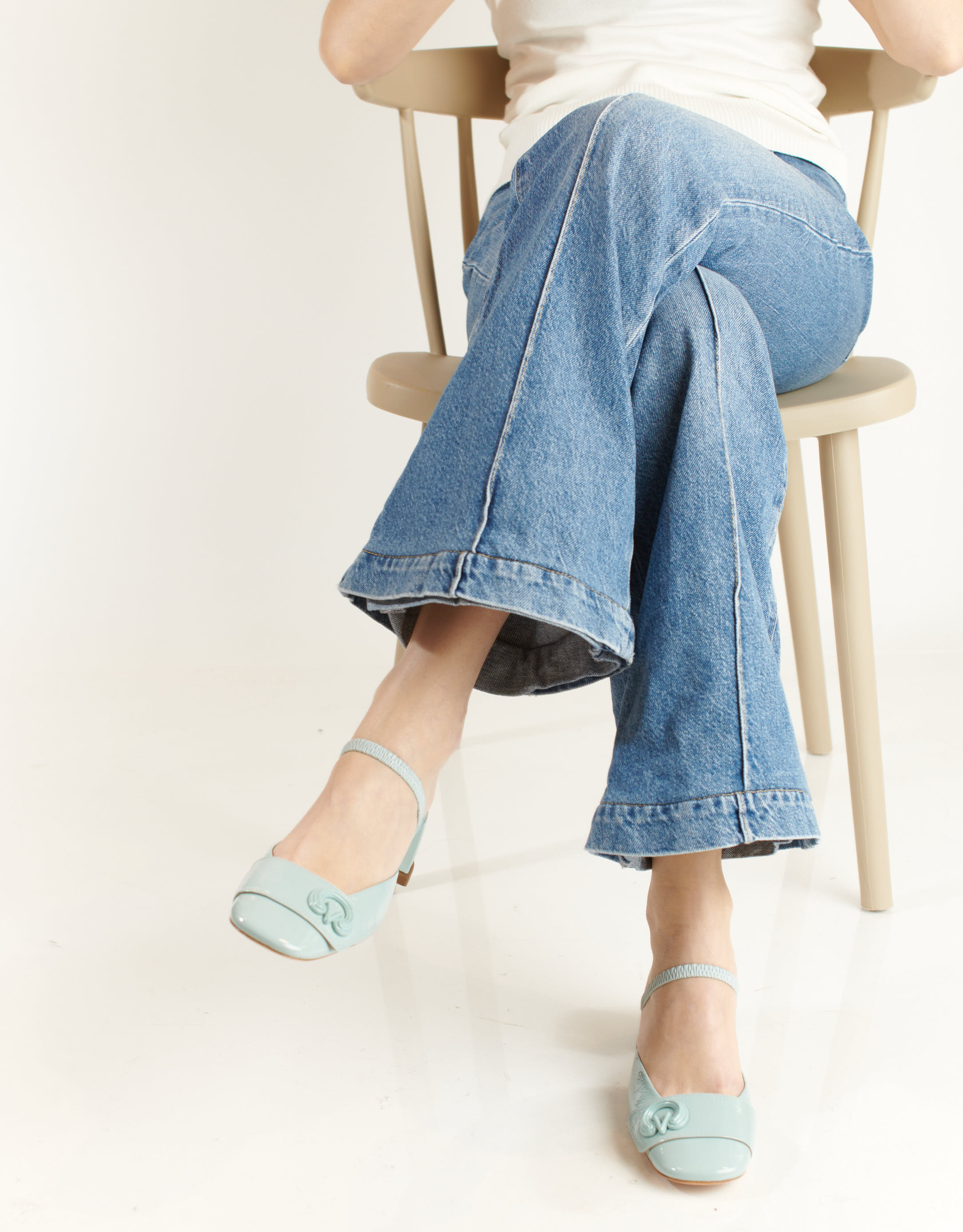 נעלי נשים - Vicenza - סנדלים CARIBE - תכלת2