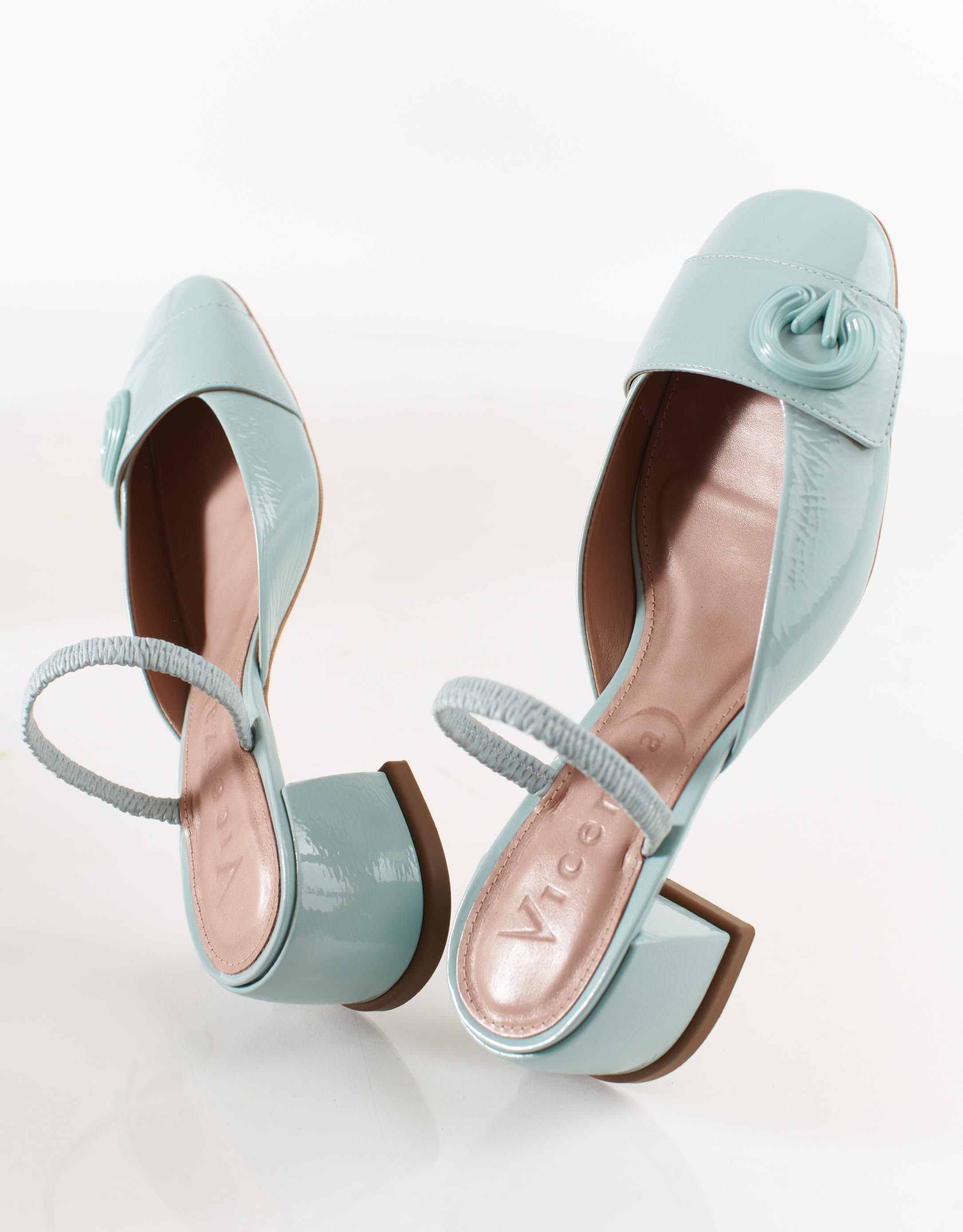 נעלי נשים - Vicenza - סנדלים CARIBE - תכלת3