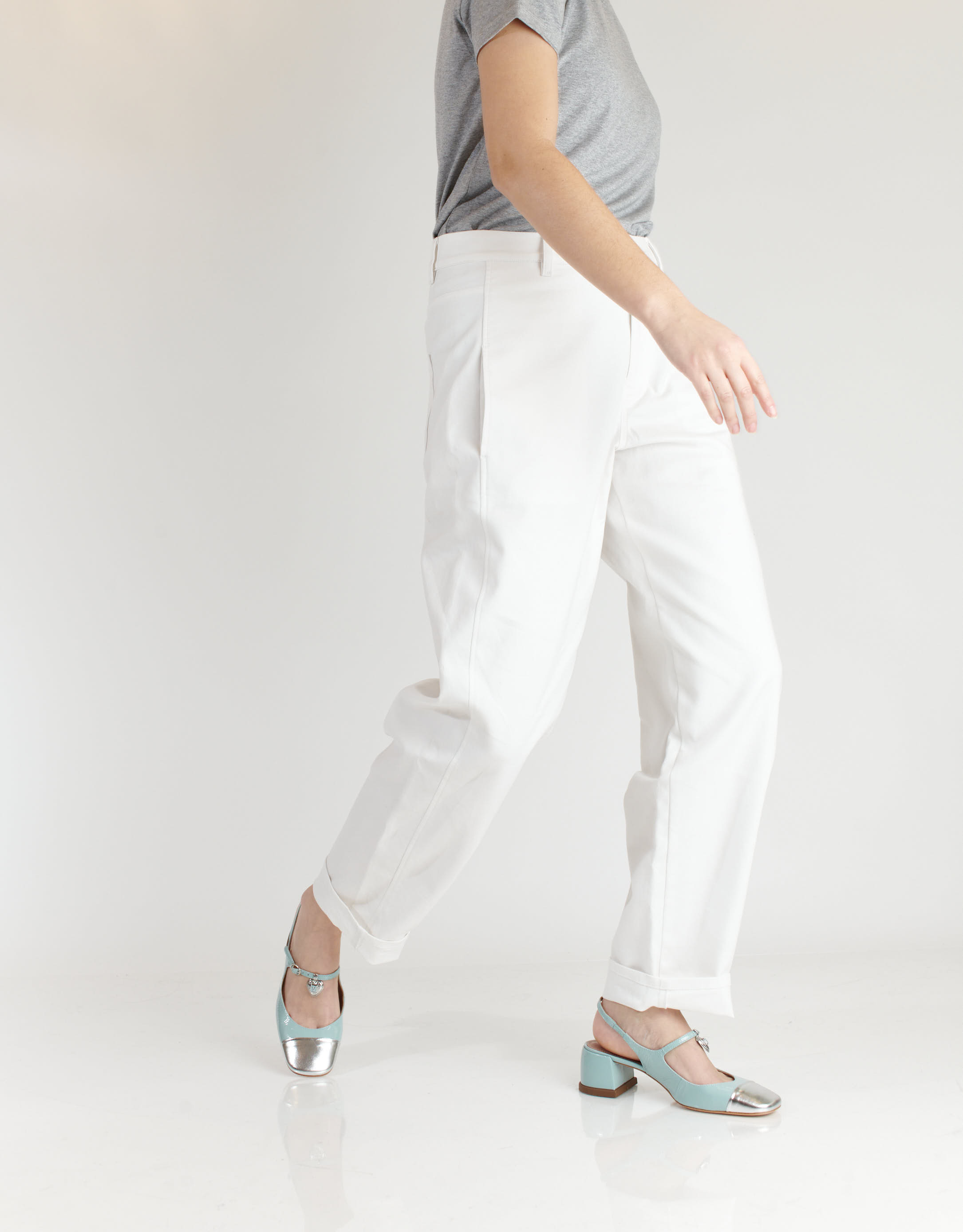 נעלי נשים - Vicenza - נעלי בובה CARIBE - תכלת2