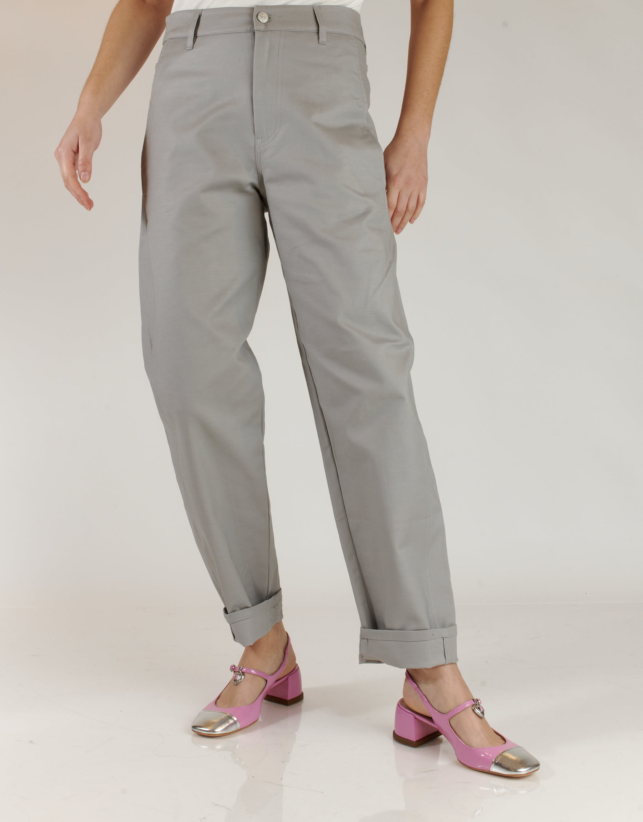 נעלי נשים - Vicenza - נעלי בובה CARIBE - ורוד3