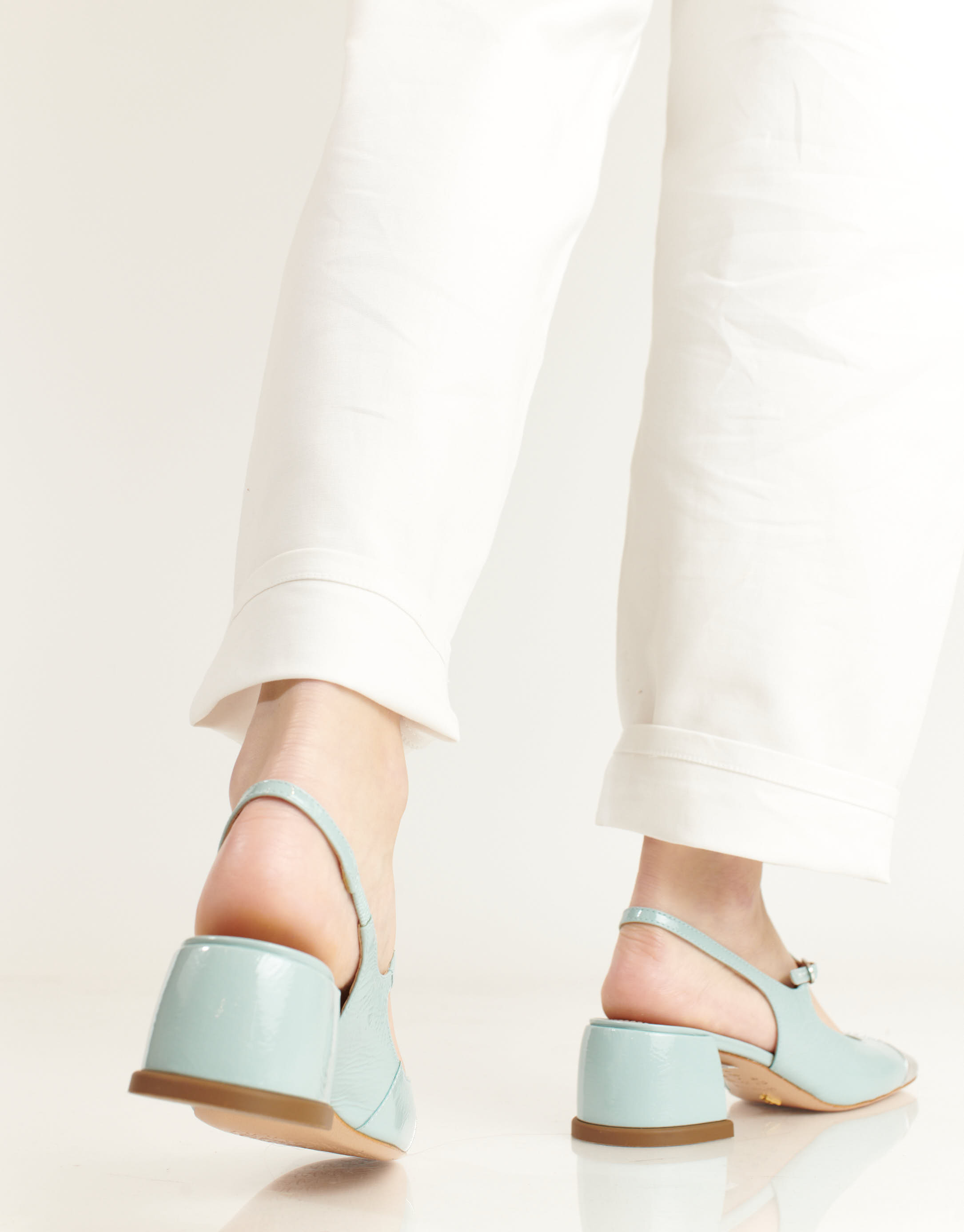 נעלי נשים - Vicenza - נעלי בובה CARIBE - תכלת4