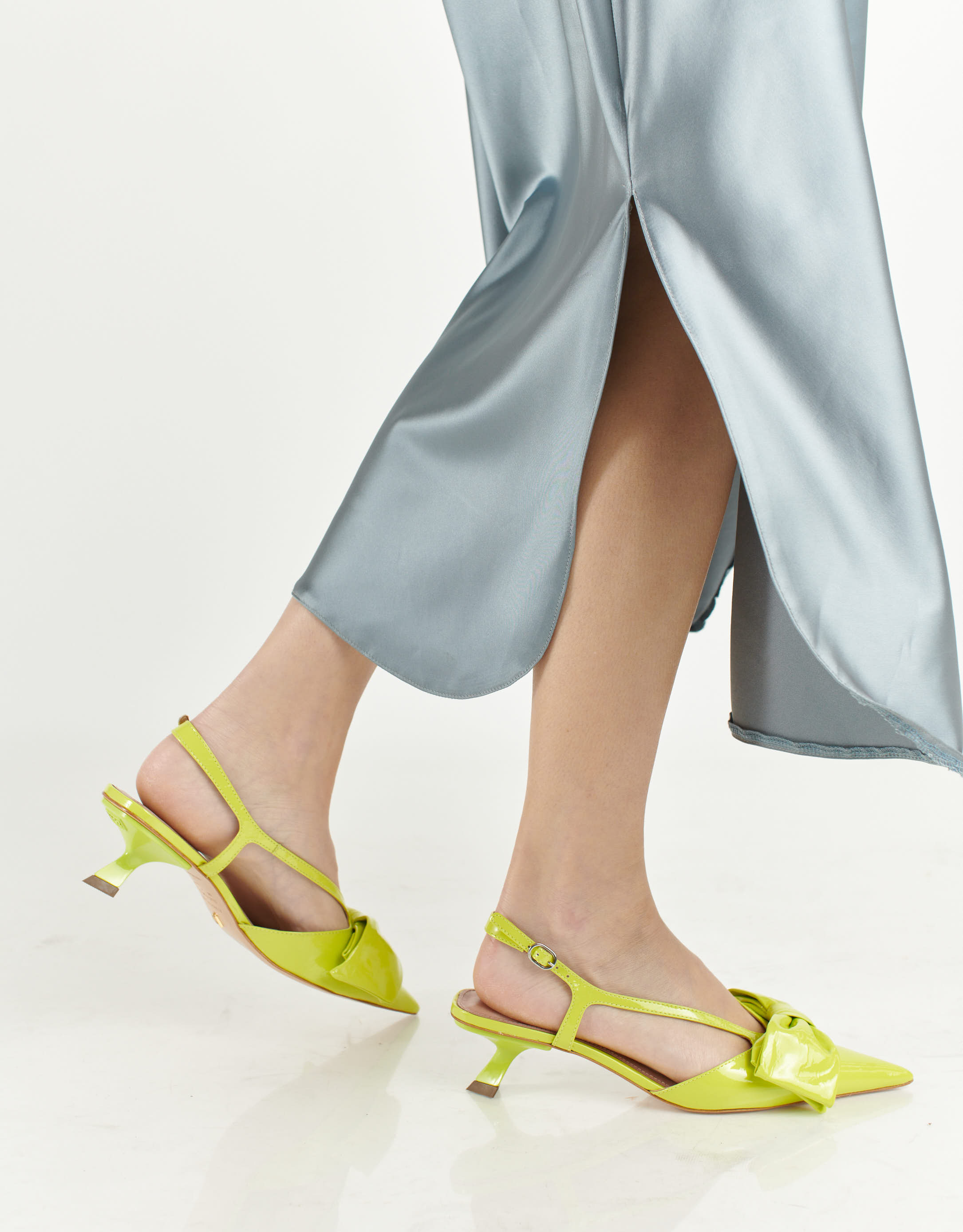 נעלי נשים - Vicenza - נעלי סירה SERVIA פפיון - ירוק2