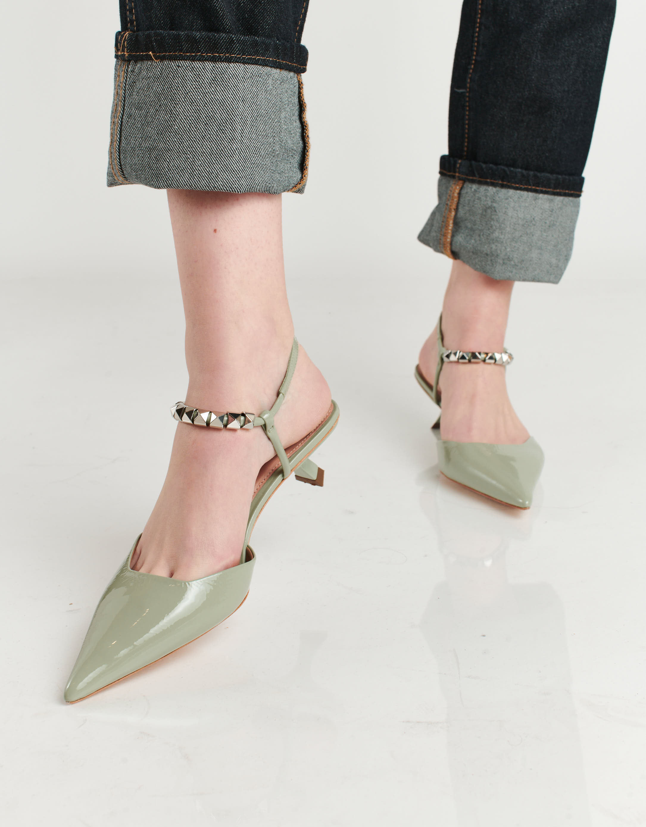 נעלי נשים - Vicenza - נעלי סירה SERVIA - ירוק4