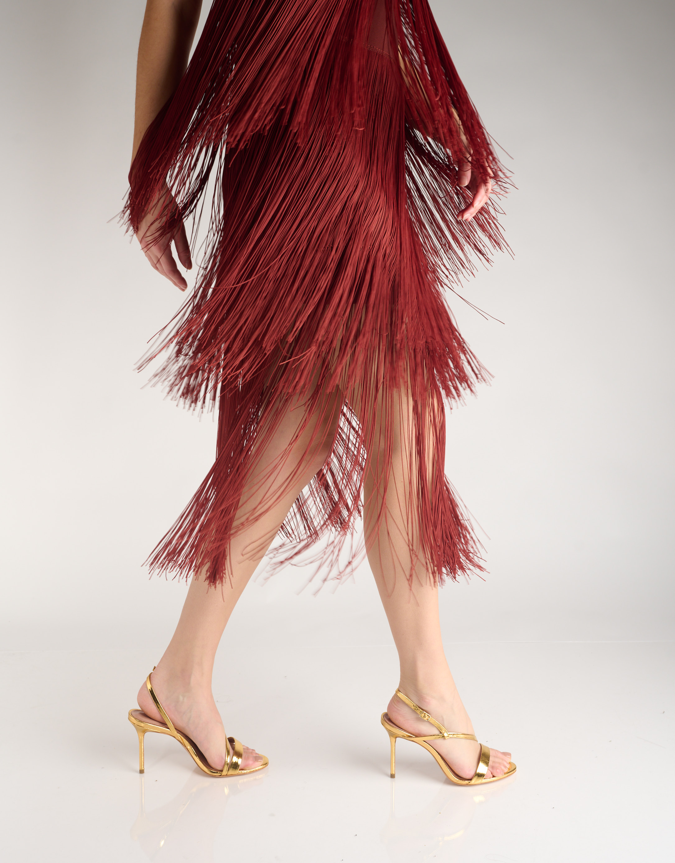 נעלי נשים - Vicenza - סנדלי עקב CAPRI - זהב