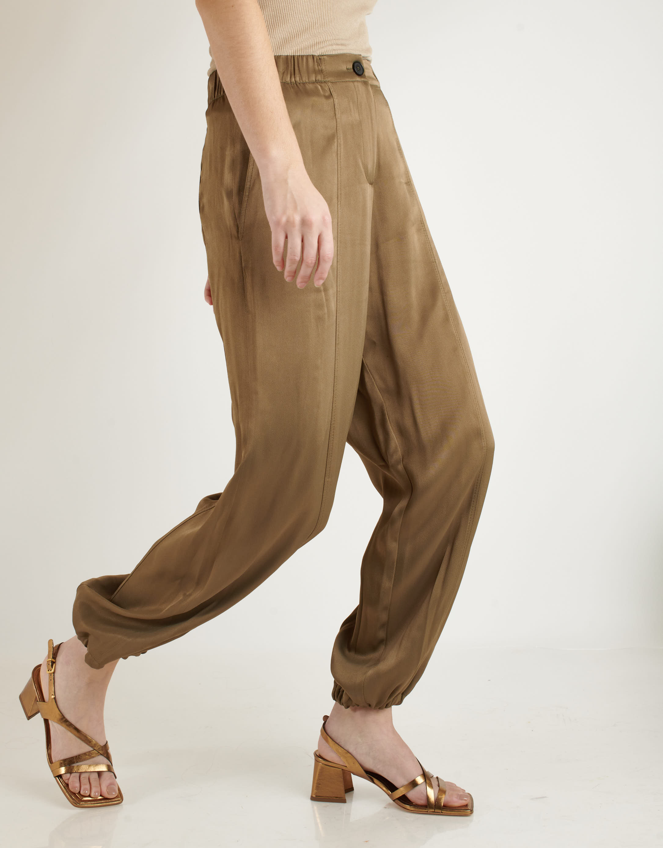 נעלי נשים - Vicenza - סנדלי עקב ODESSA - ברונזה2