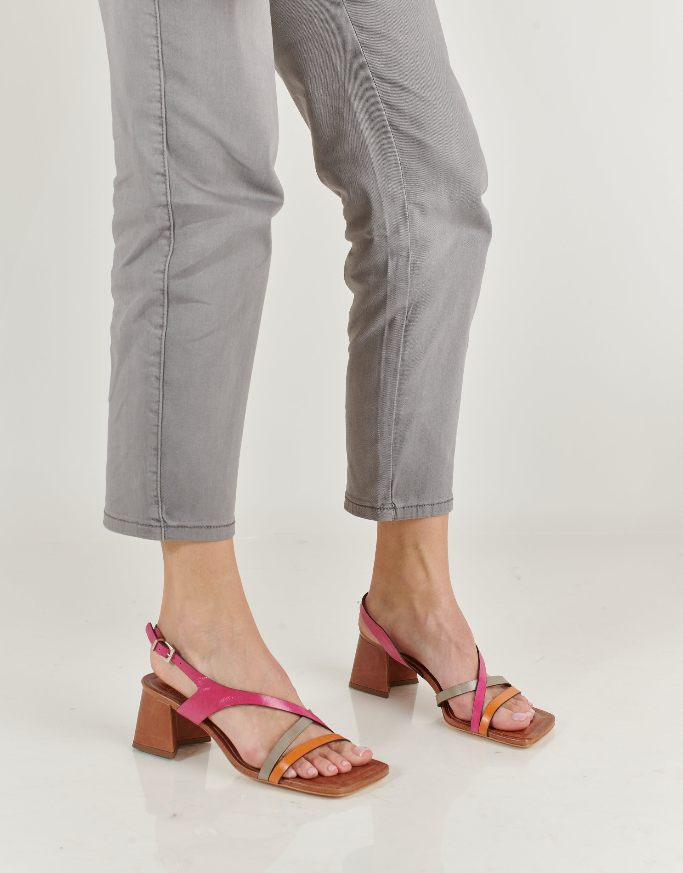 נעלי נשים - Vicenza - סנדלי ODESSA שתי רצועות - צבעוני3