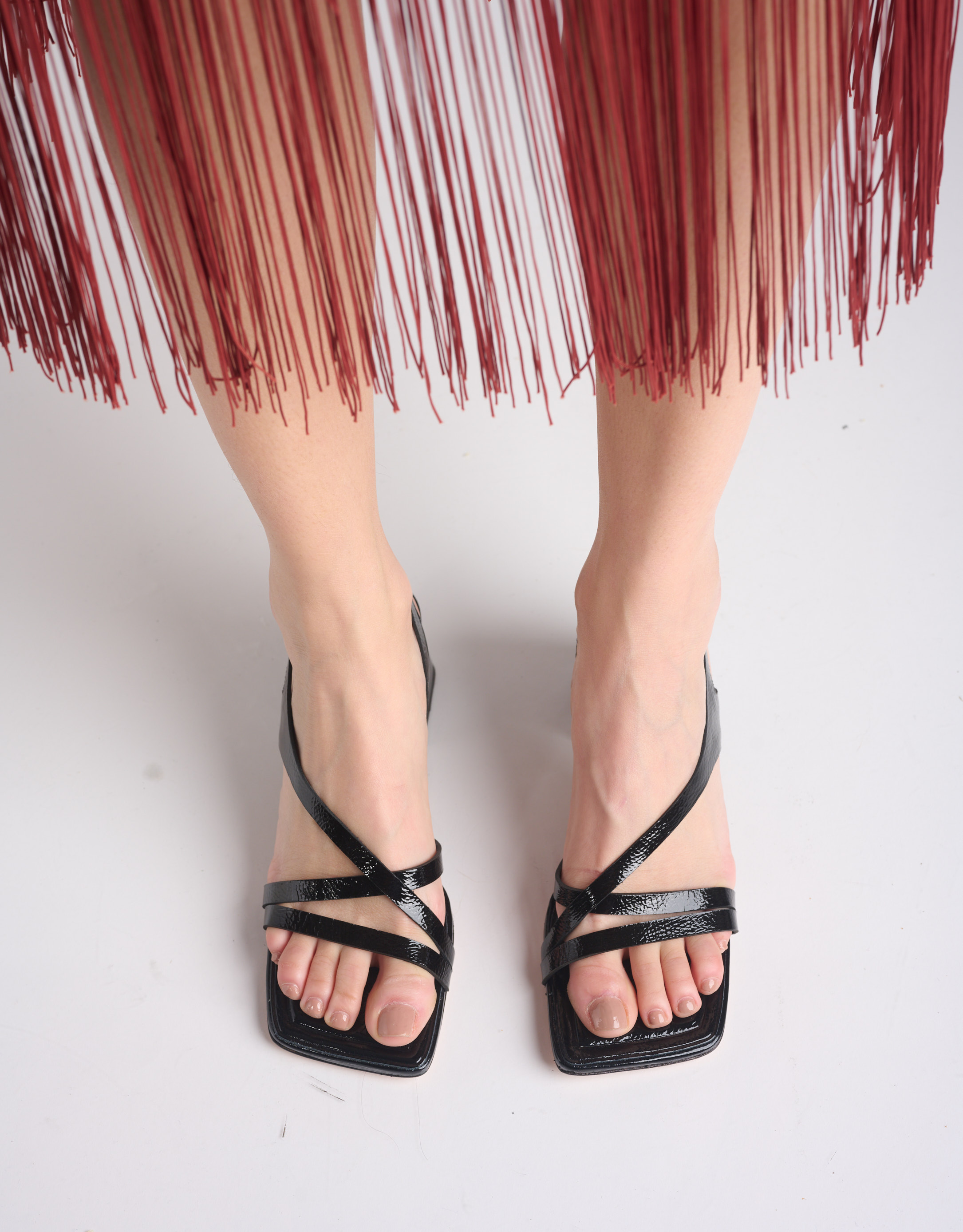 נעלי נשים - Vicenza - סנדלי עקב ODESSA - שחור2