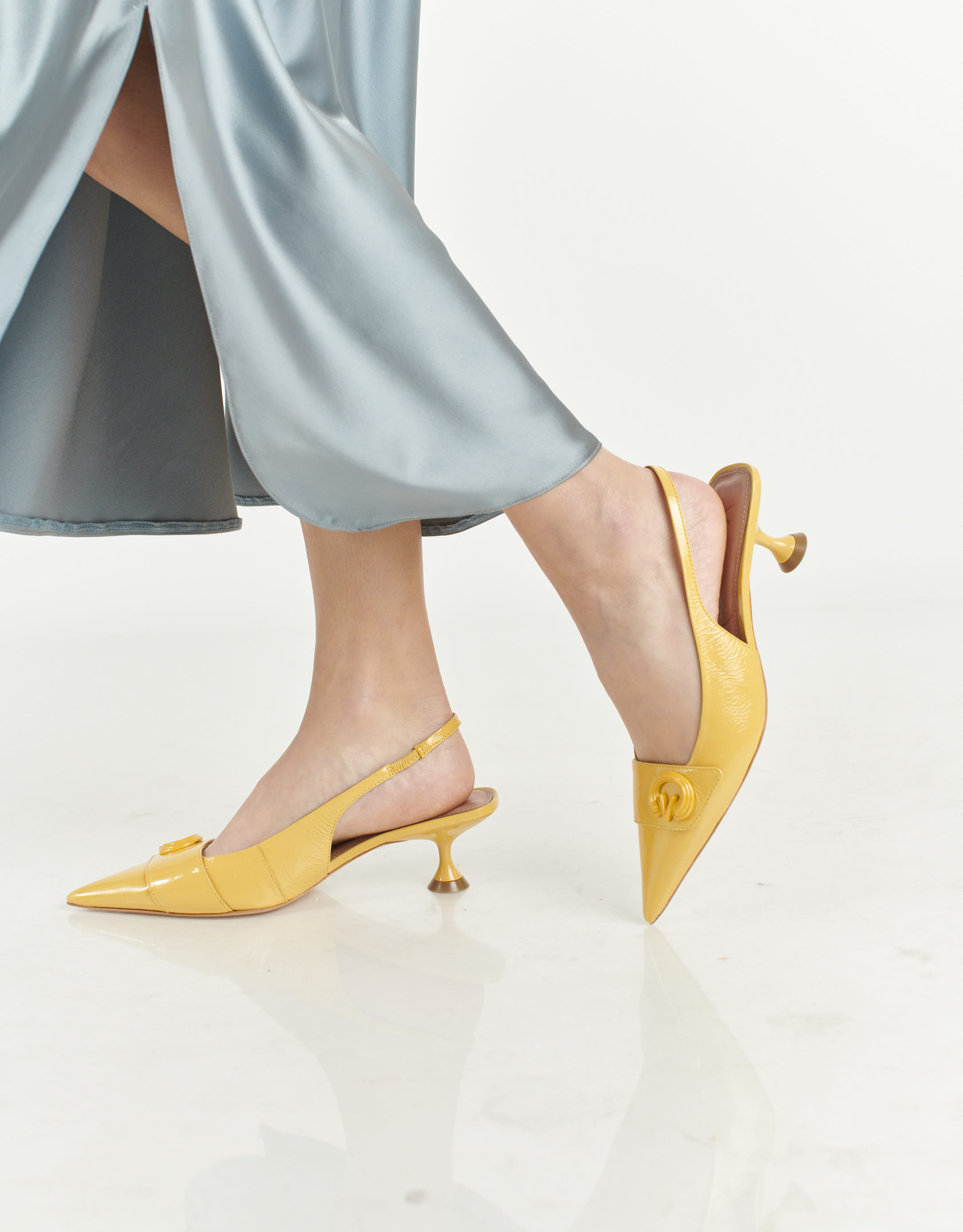 נעלי נשים - Vicenza - נעלי סירה SERVIA קישוט - צהוב2