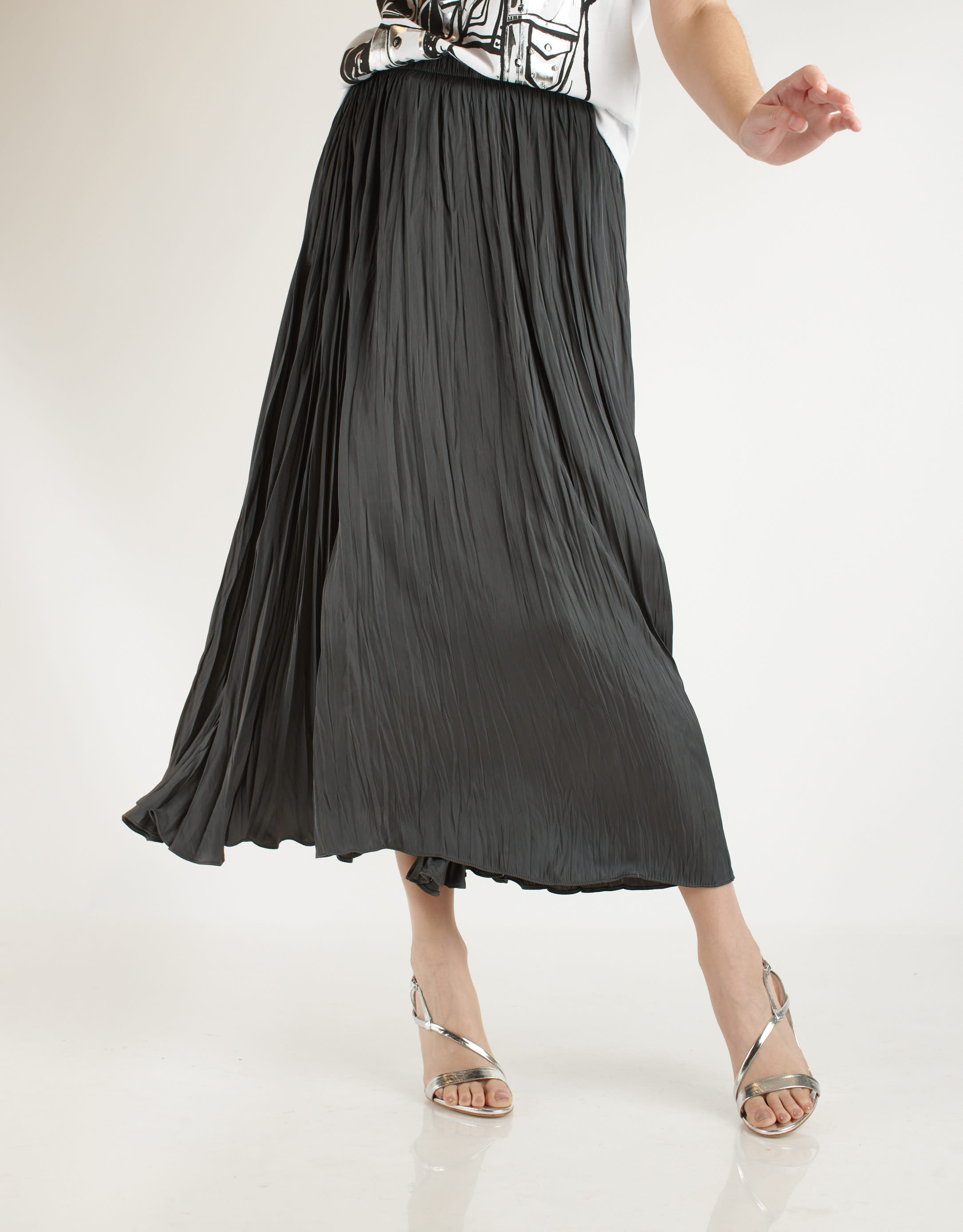 נעלי נשים - Vicenza - סנדלי עקב CAPRI - כסף3