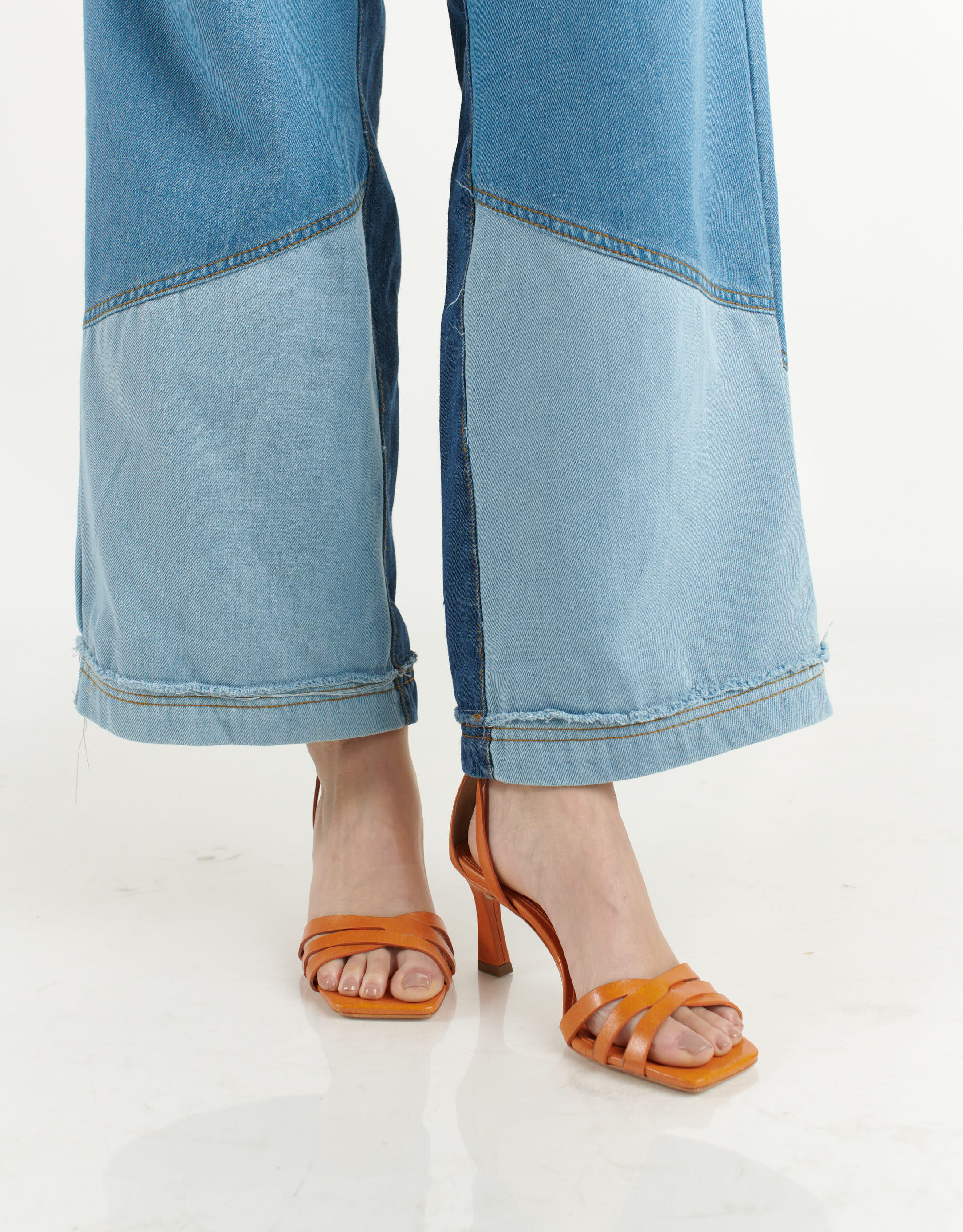 נעלי נשים - Vicenza - סנדלי עקב קולר TEBAS - כתום4