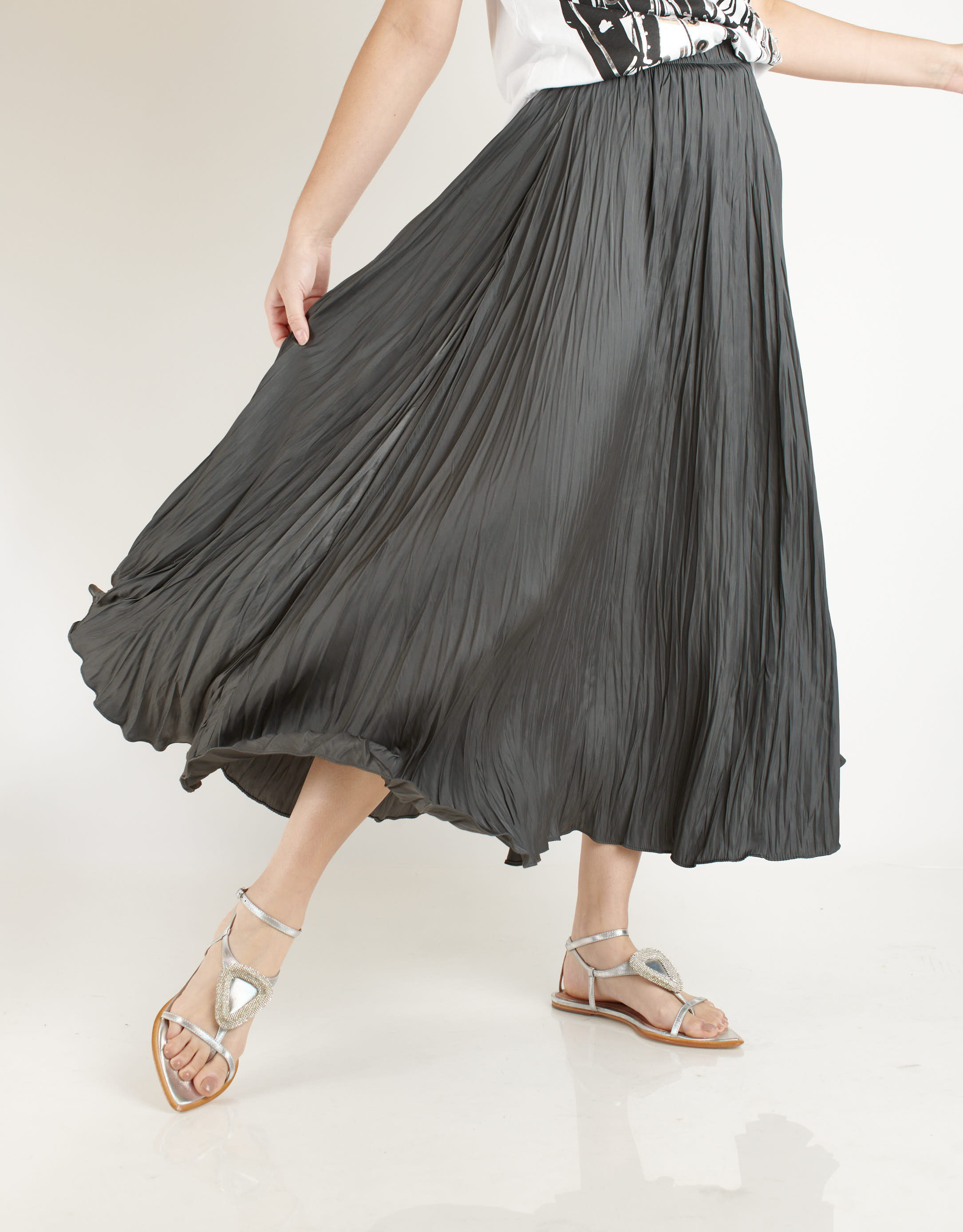 נעלי נשים - Vicenza - סנדלים שטוחים TURQUIA - כסף2