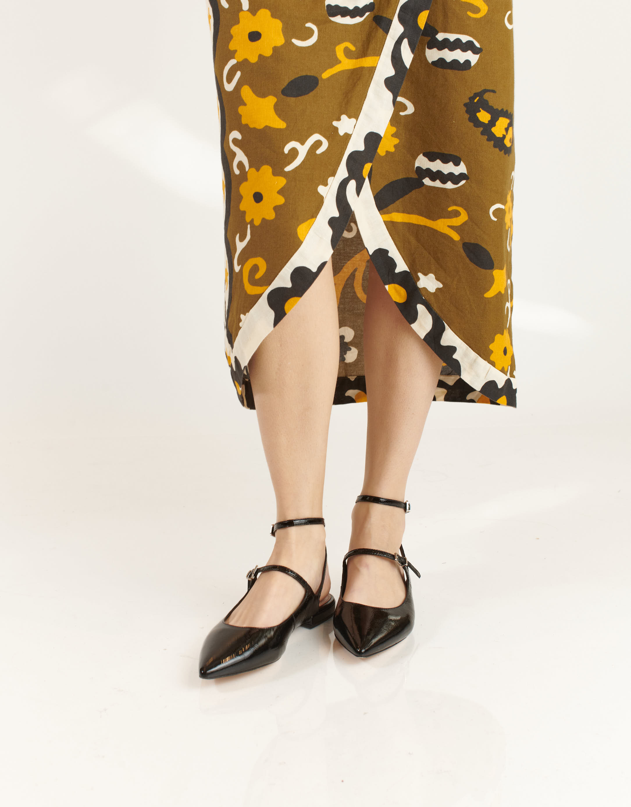 נעלי נשים - Vicenza - נעלי סירה שטוחות BURNIE - שחור4