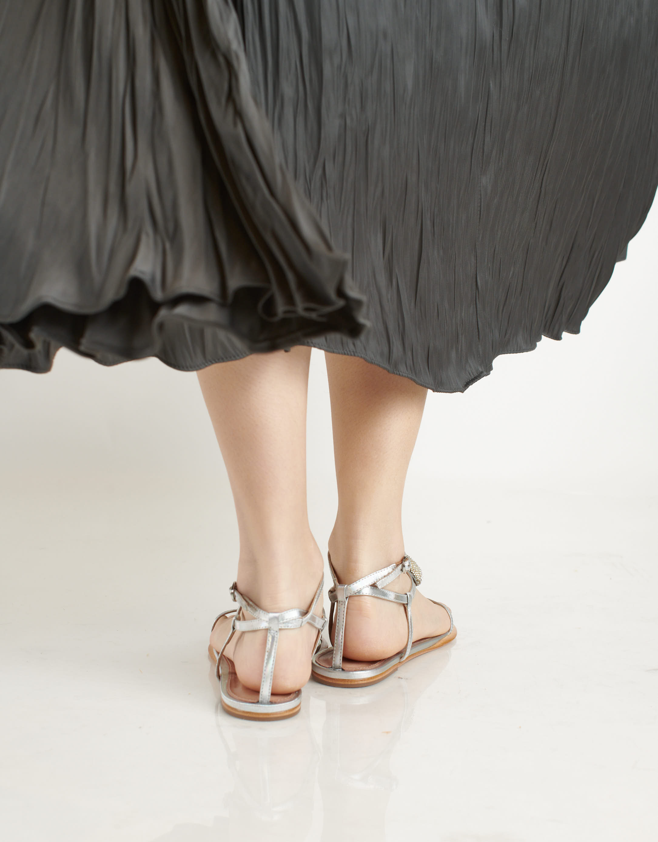 נעלי נשים - Vicenza - סנדלים שטוחים TURQUIA - כסף4