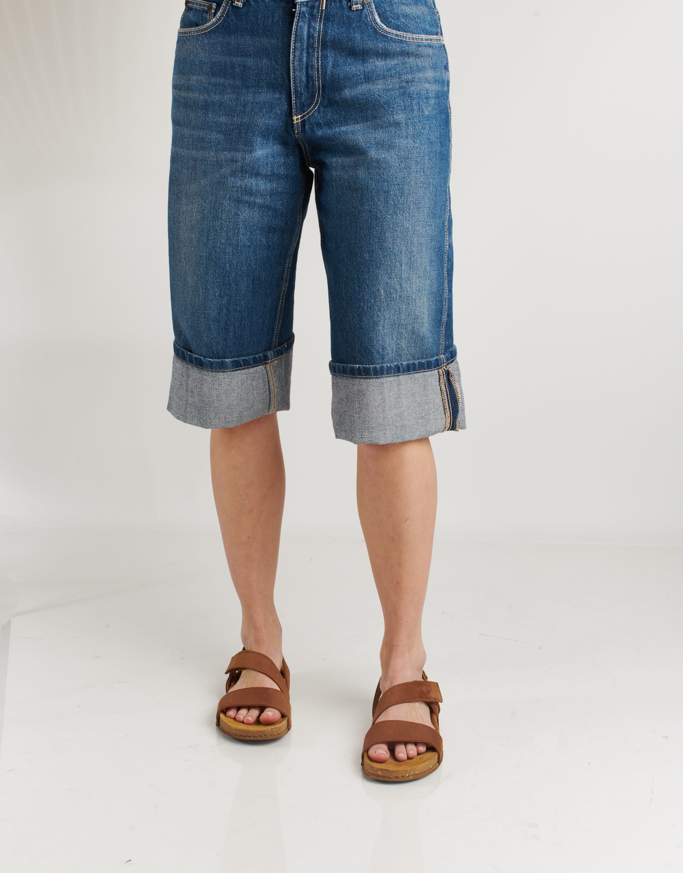 נעלי נשים - El Naturalista - סנדלי עור BALANCE - חום3