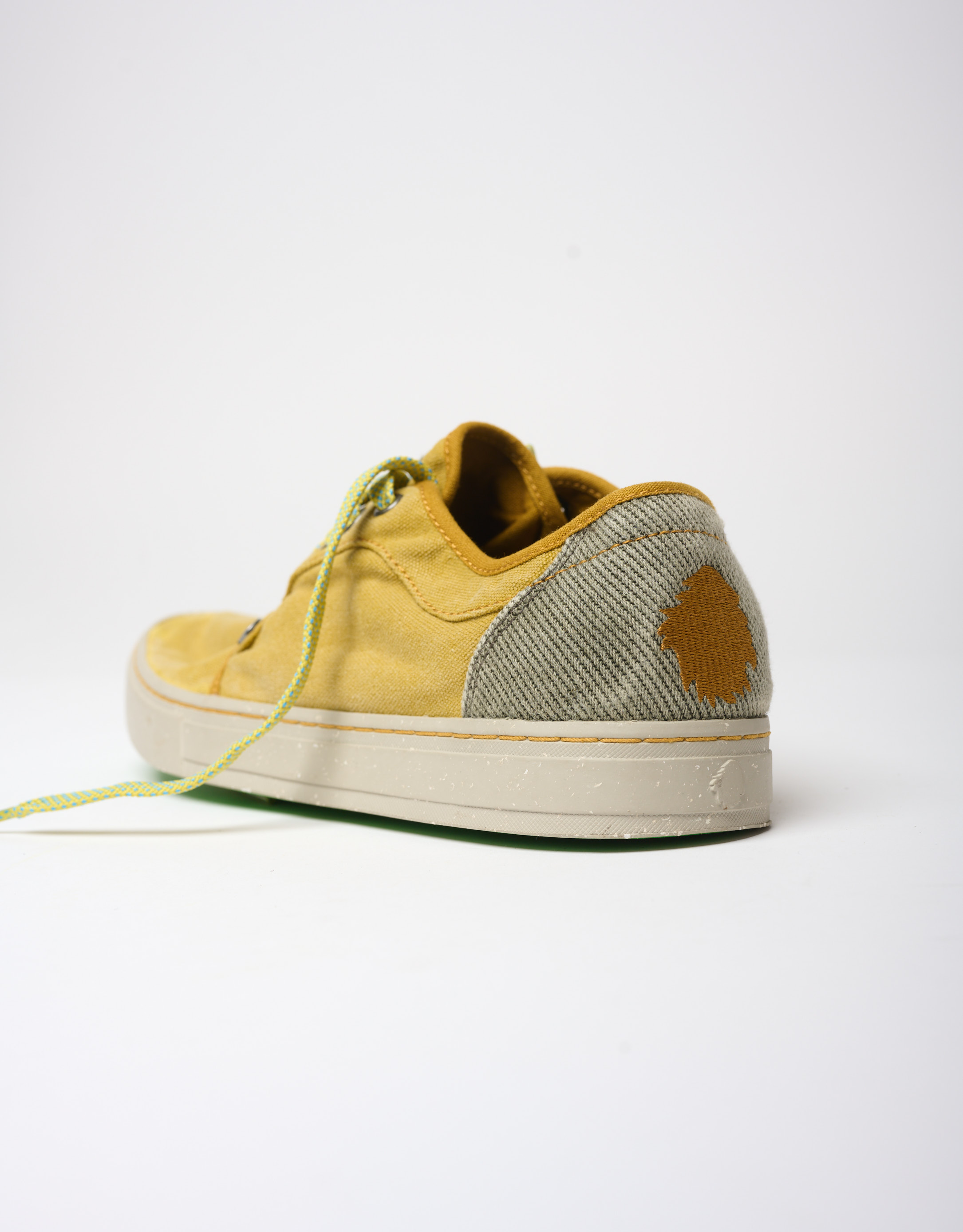 נעלי גברים - Satorisan - סניקרס HEISEI TEXTIL - חרדל4