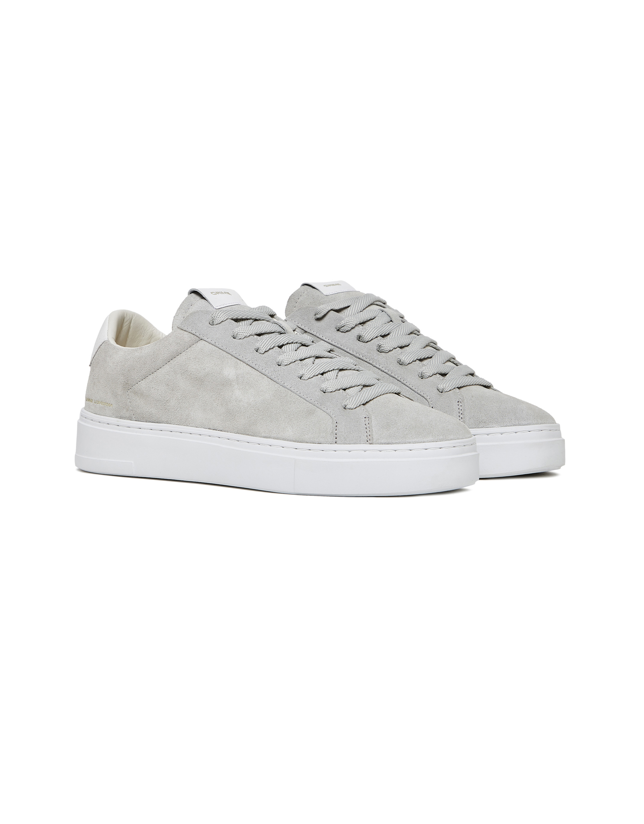 נעלי גברים - Crime London - סניקרס ELTON - אפור בהיר2