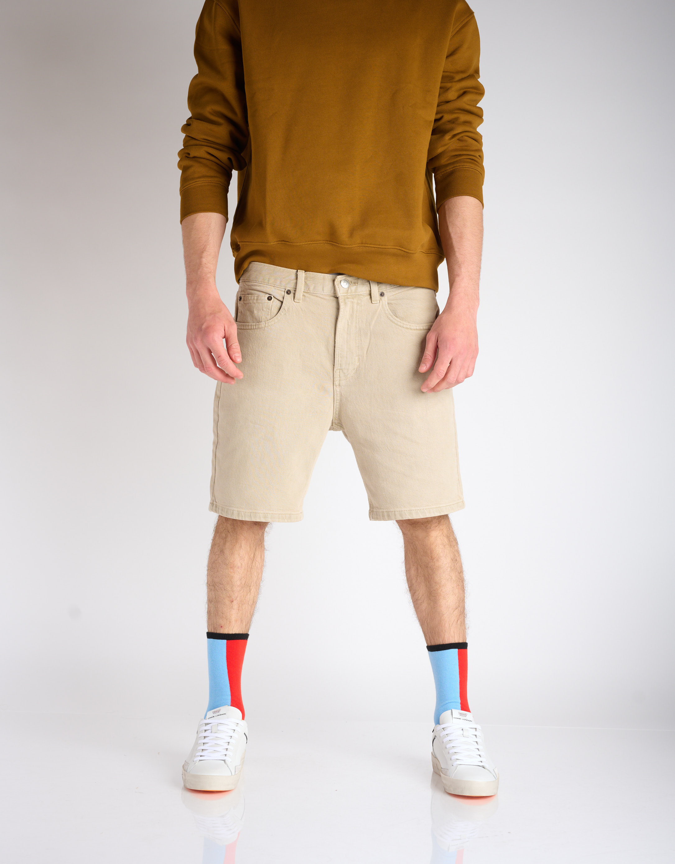 נעלי גברים - Crime London - סניקרס ZIGGY - לבן   שחור3