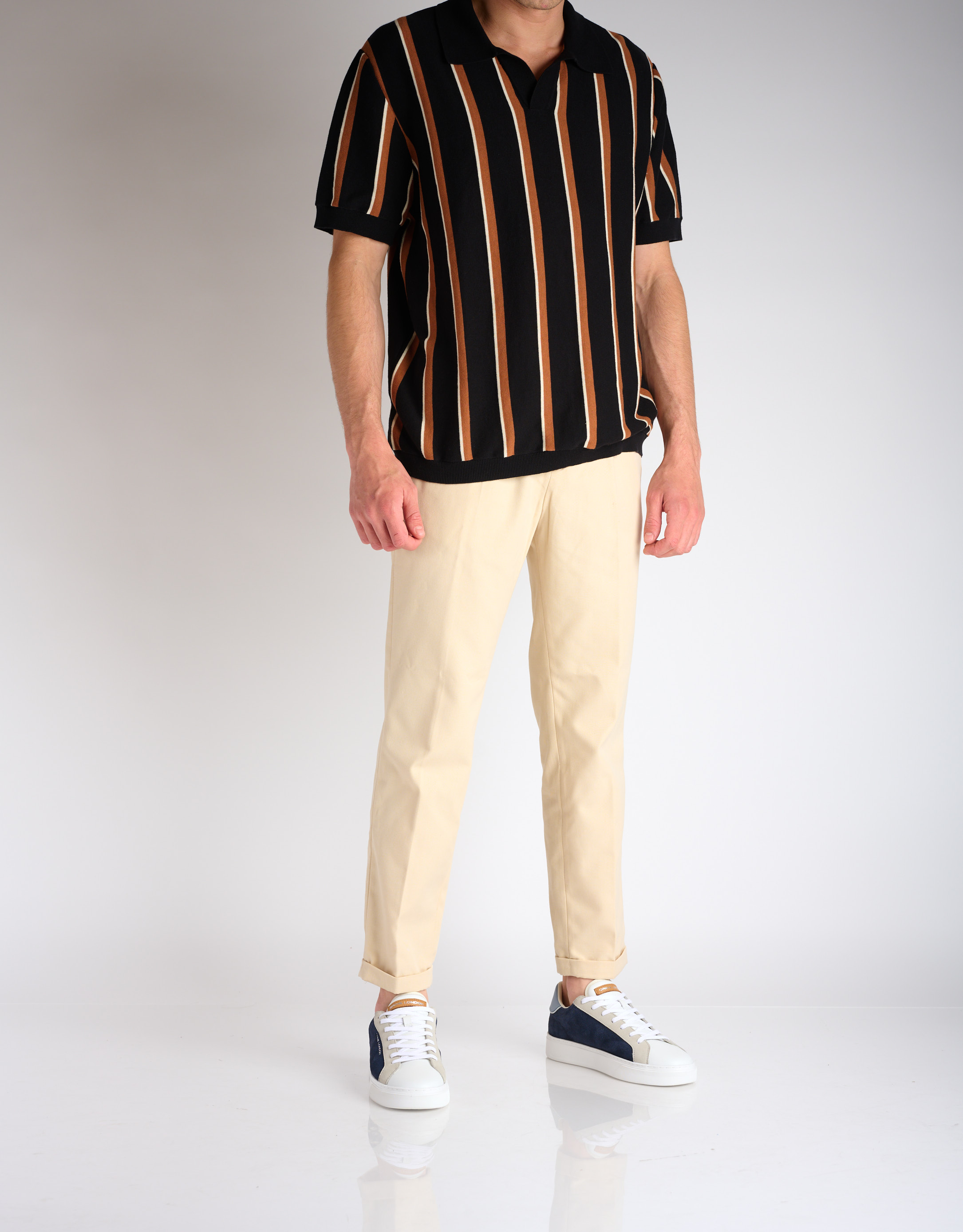 נעלי גברים - Crime London - סניקרס ROD - כחול3