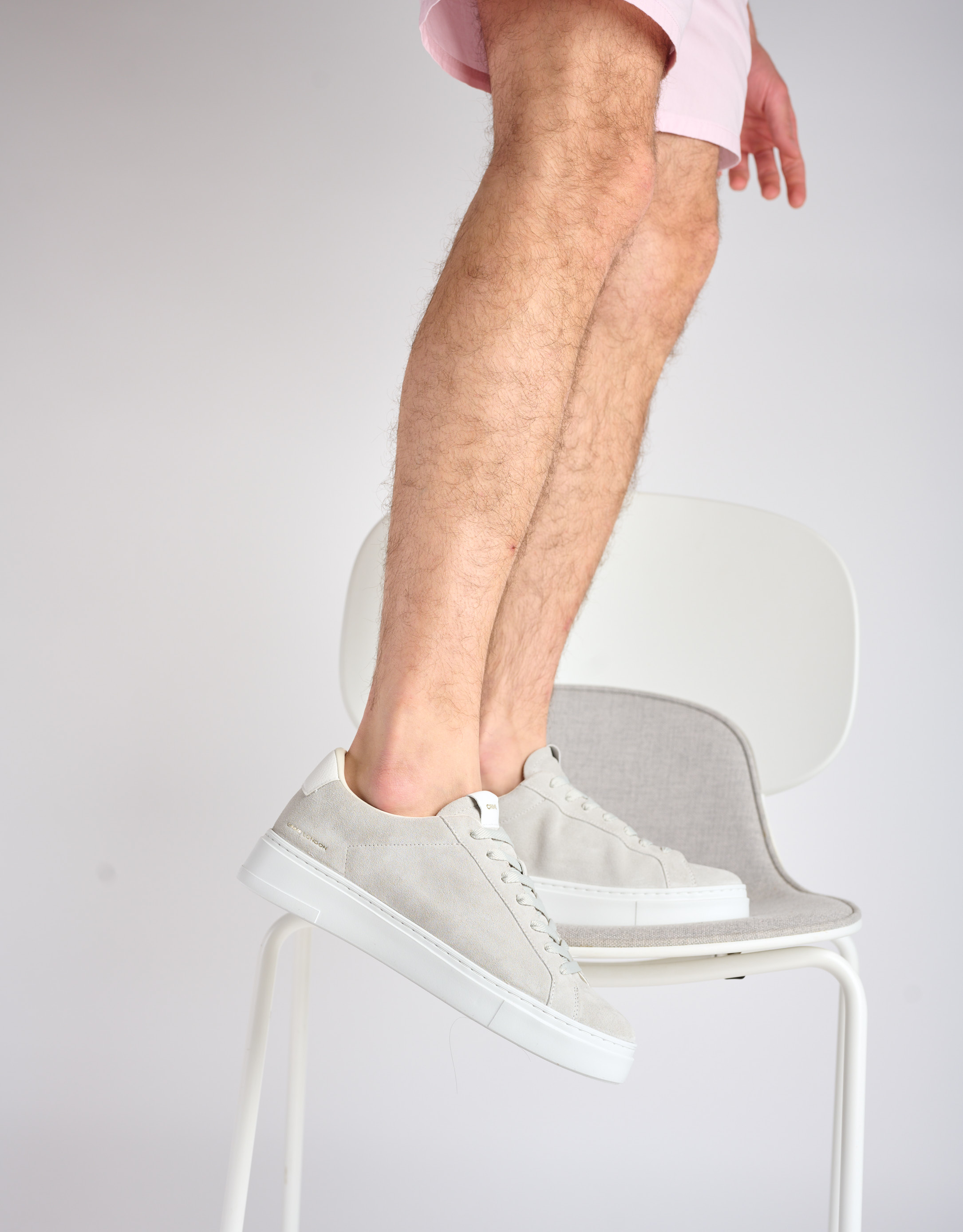 נעלי גברים - Crime London - סניקרס ELTON - אפור בהיר3