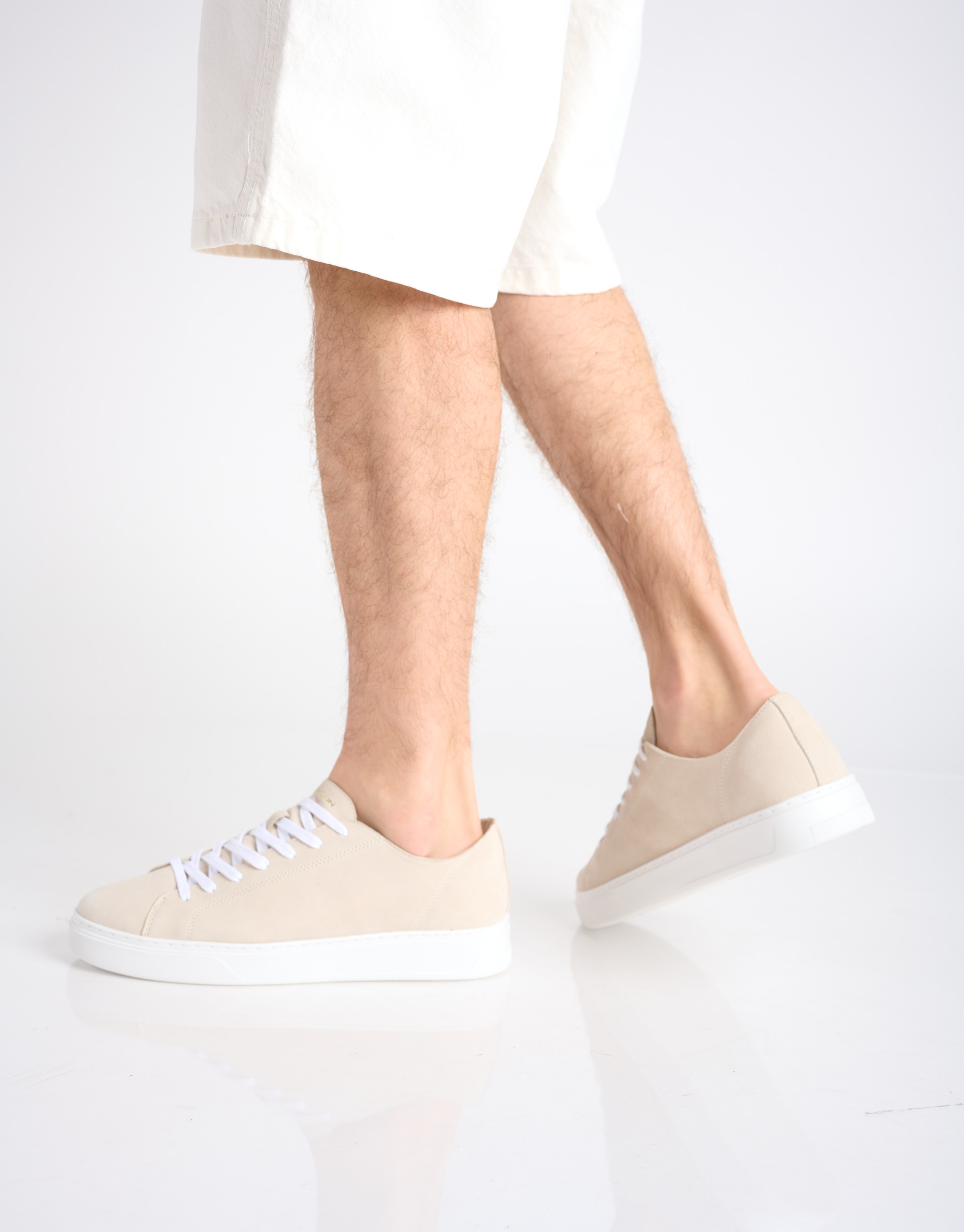 נעלי גברים - Crime London - סניקרס SYD - בז'4