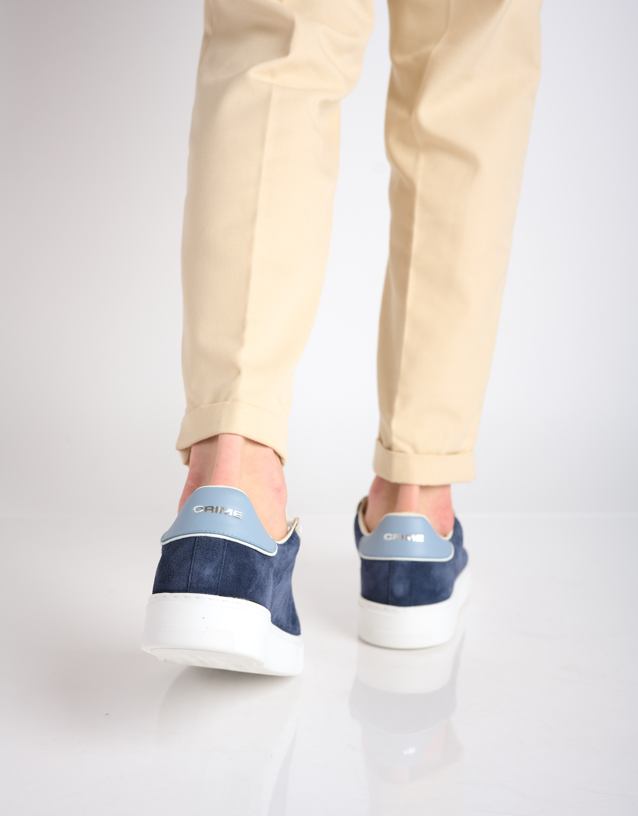 נעלי גברים - Crime London - סניקרס ROD - כחול4