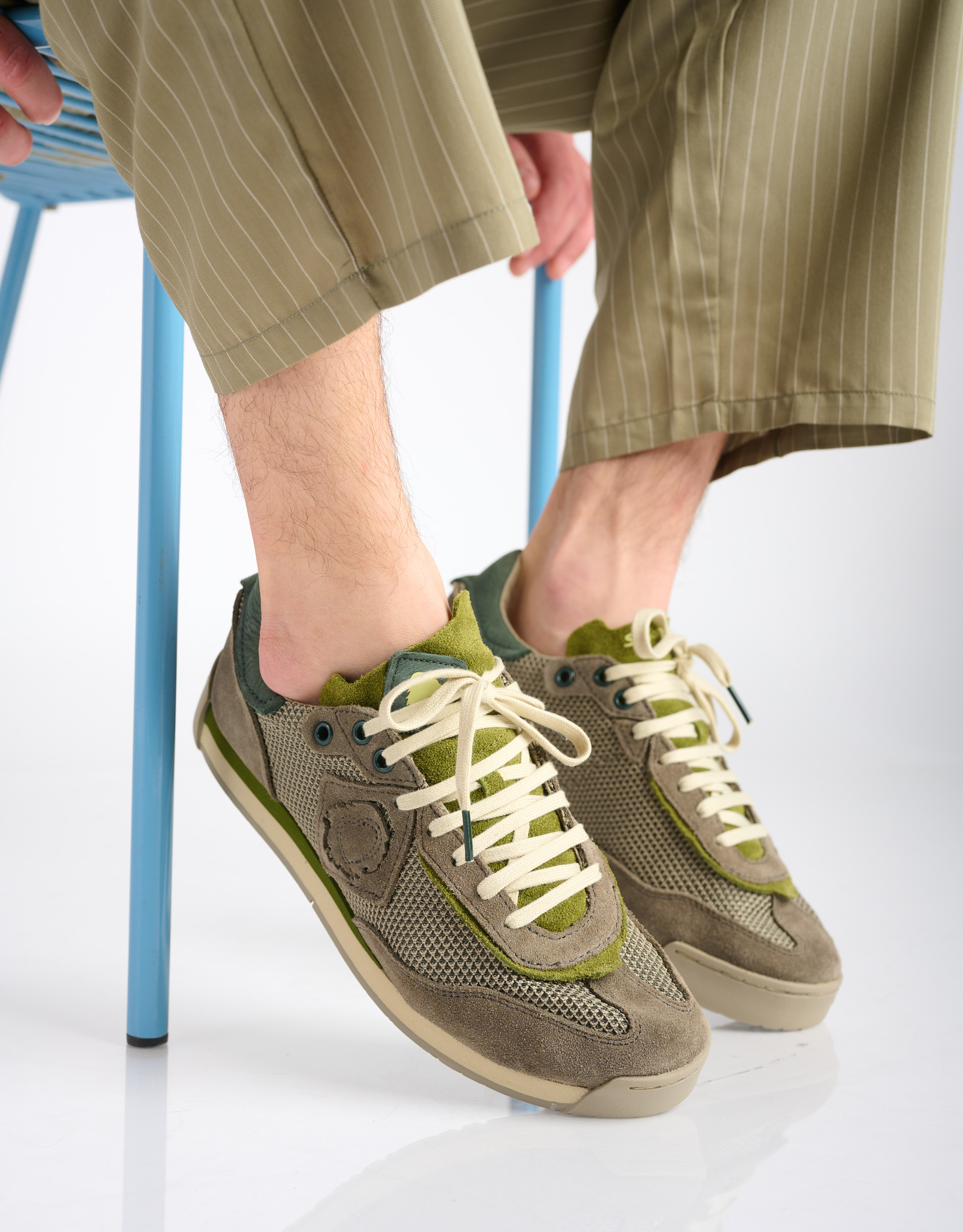 נעלי גברים - Satorisan - סניקרס ENSO ECOMESH - ירוק3