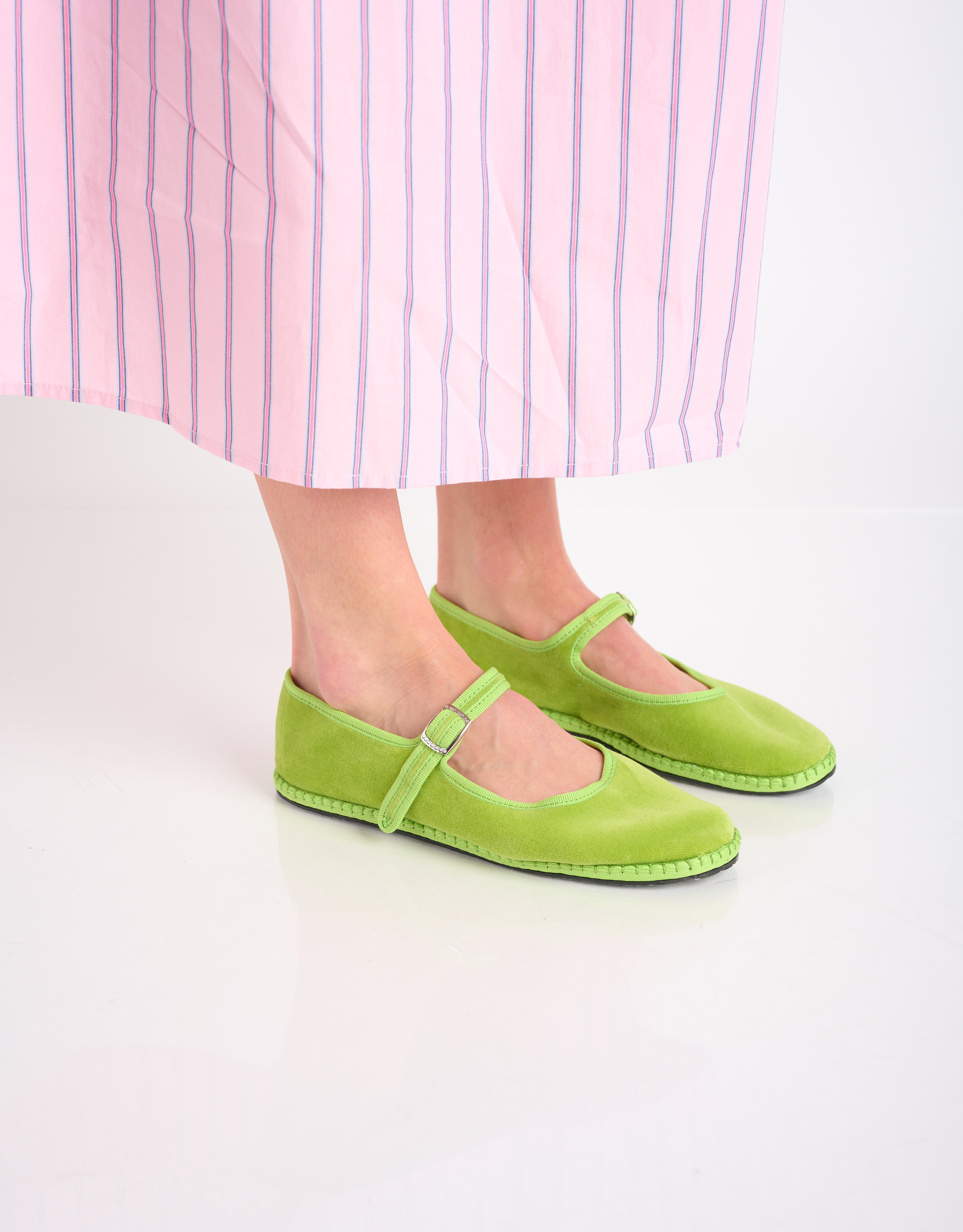 נעלי נשים - Drogheria Crivellini - נעלי מרי ג'יין PAPUSSE - ירוק4