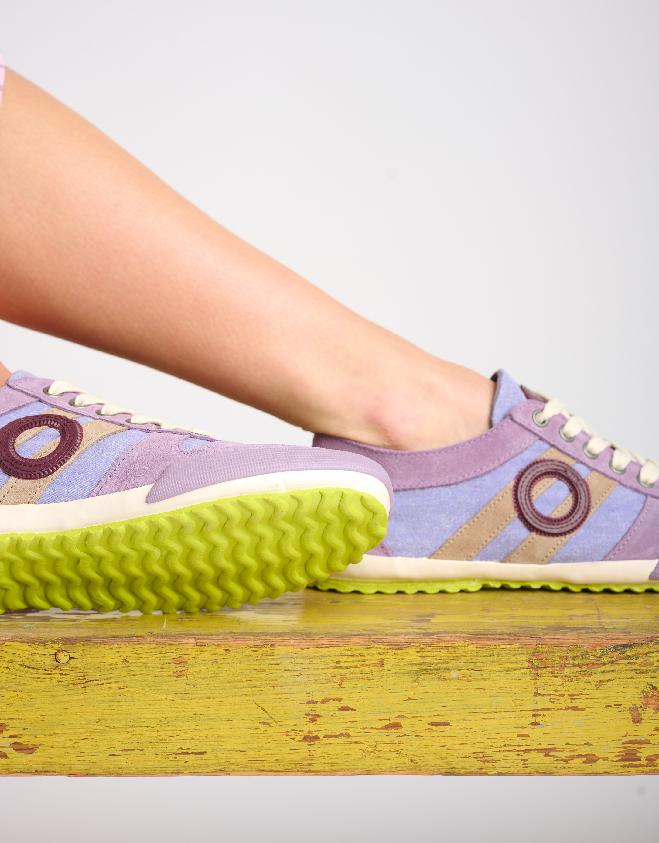 נעלי נשים - Aro - סניקרס IDO ג'ינס - סגול4