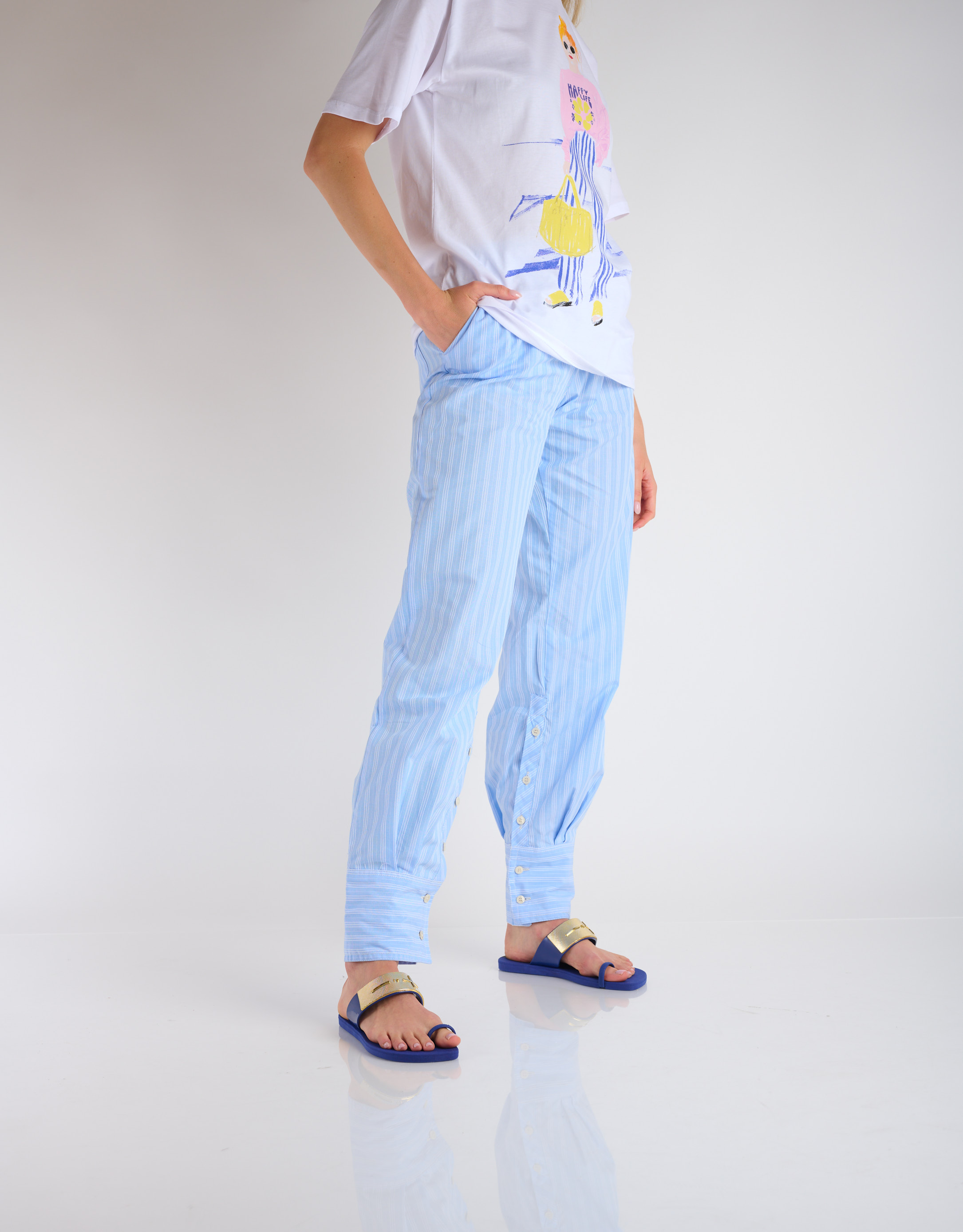 נעלי נשים - voices - כפכפים ANELLO - כחול2