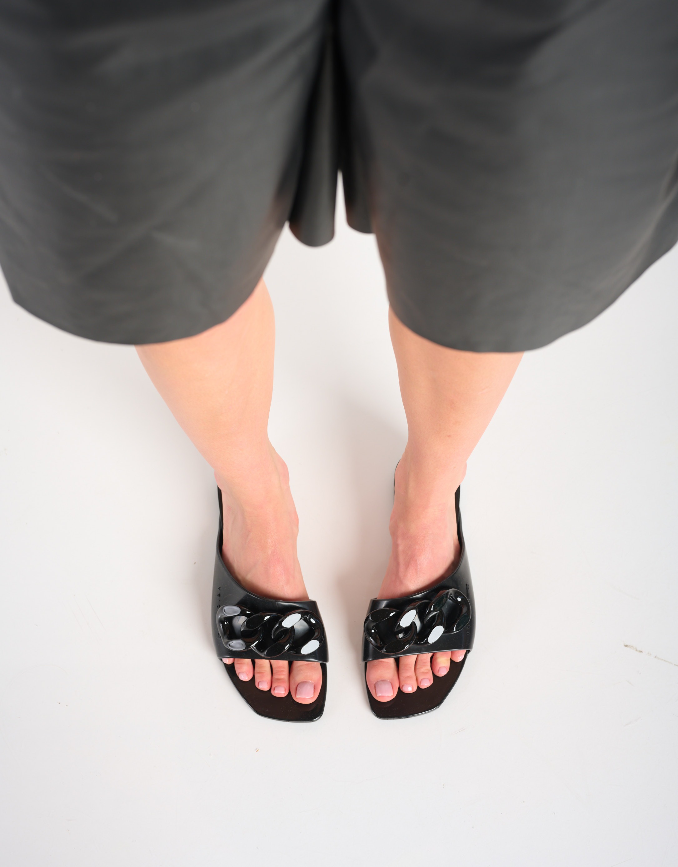 נעלי נשים - voices - כפכפים AVOLTO שרשרת - שחור4