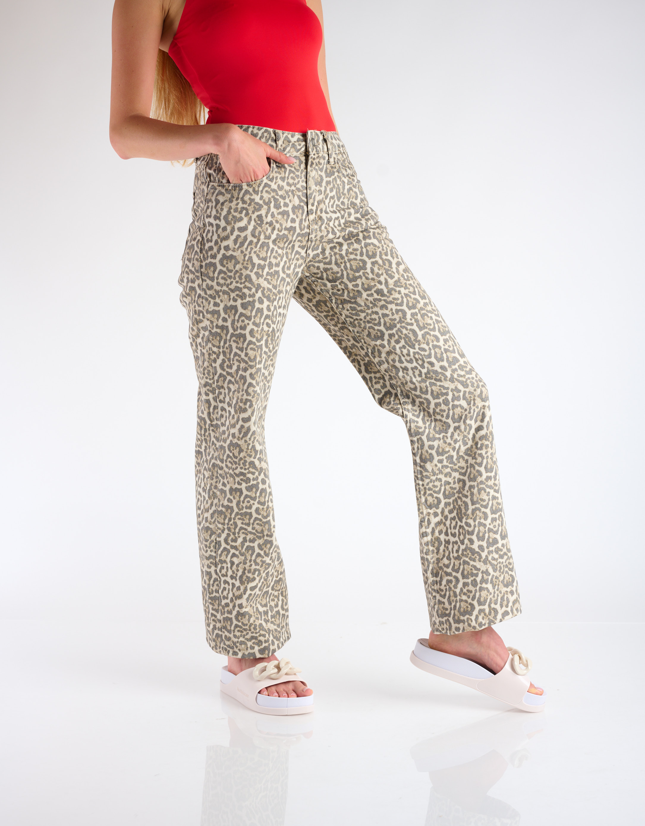 נעלי נשים - voices - כפכפים SLIDE עם שרשרת - אופוויט3