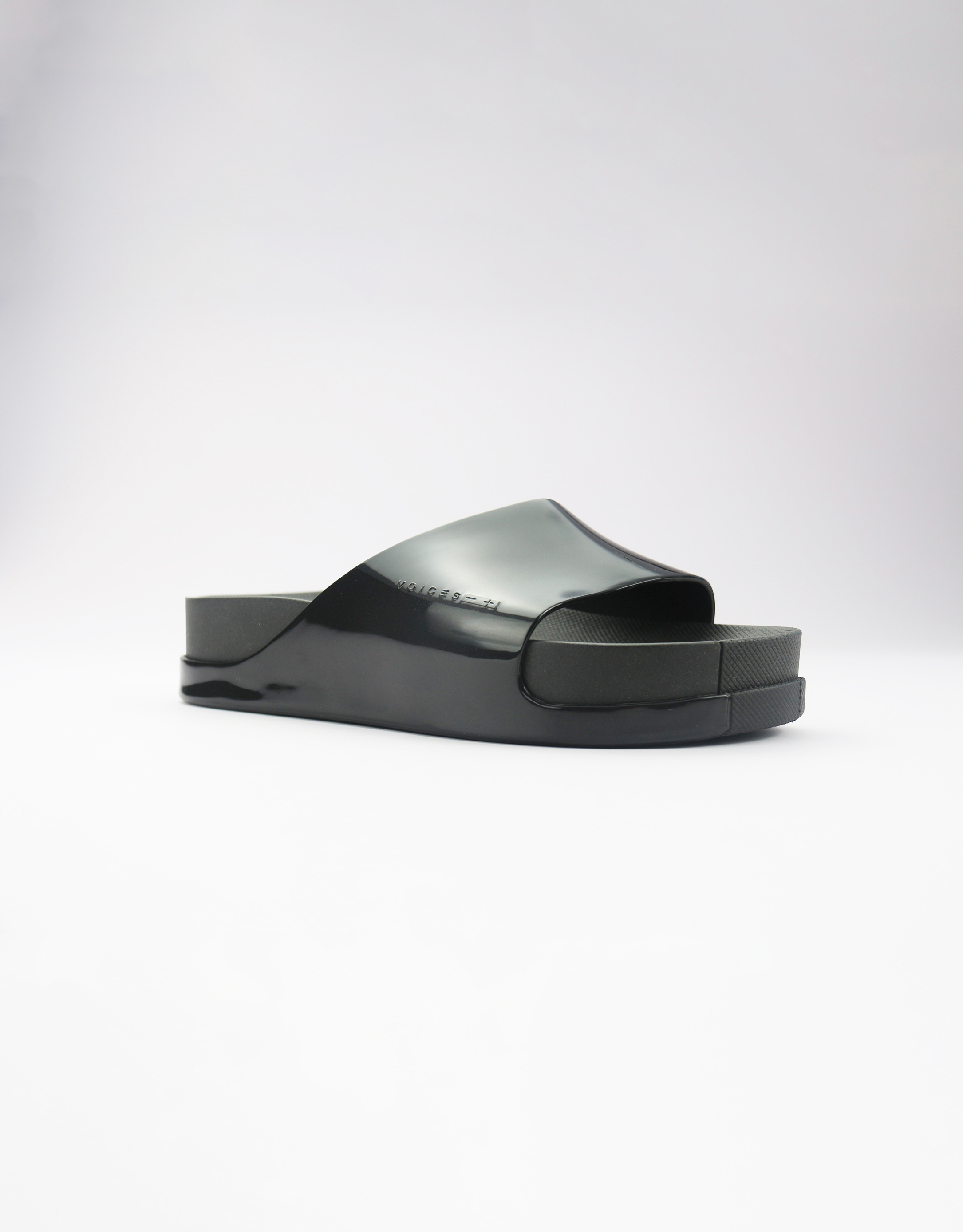 נעלי נשים - voices - כפכפים SLIDE - שחור2