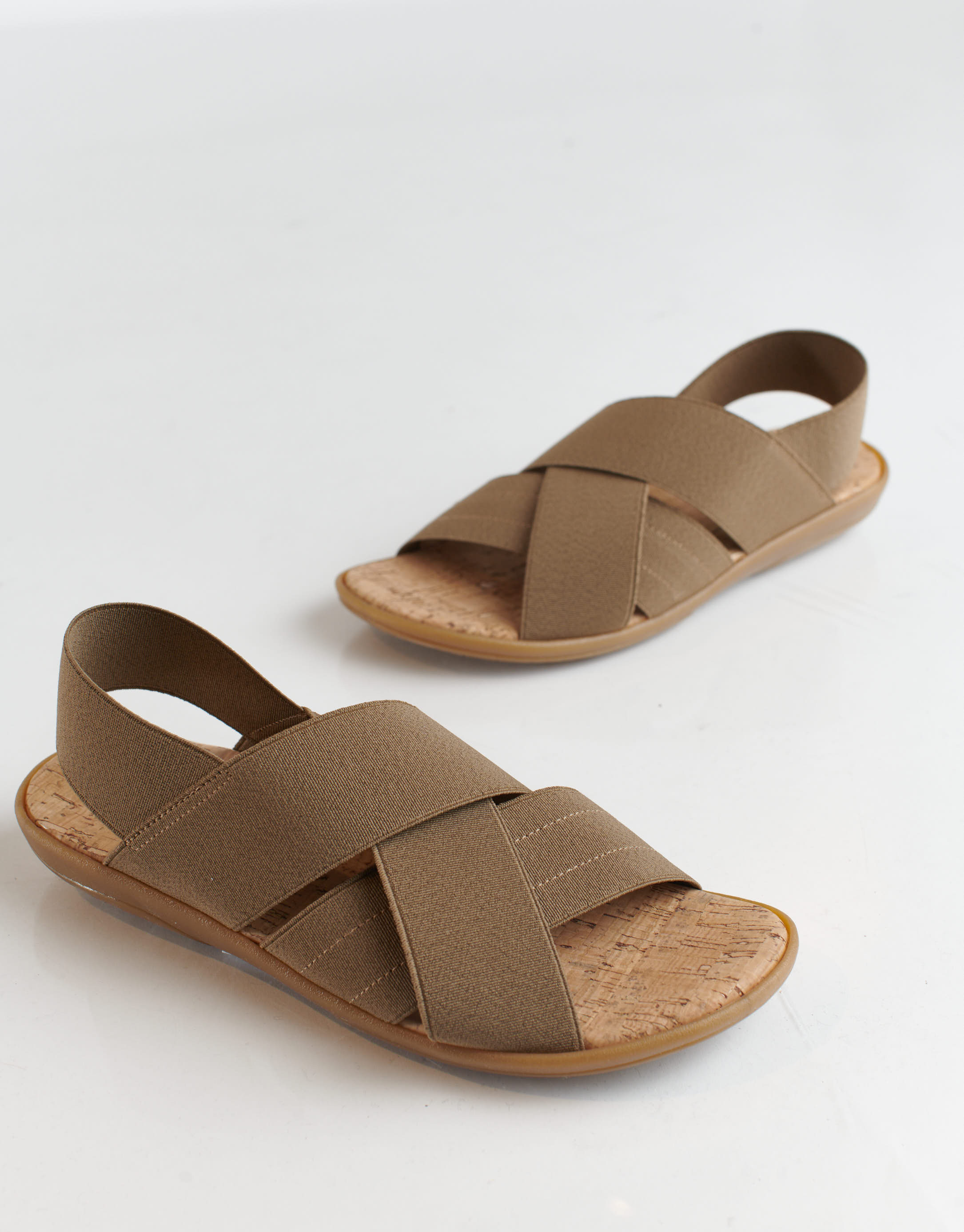 נעלי נשים - NR Rapisardi - סנדלי רצועות CRUB - חום2