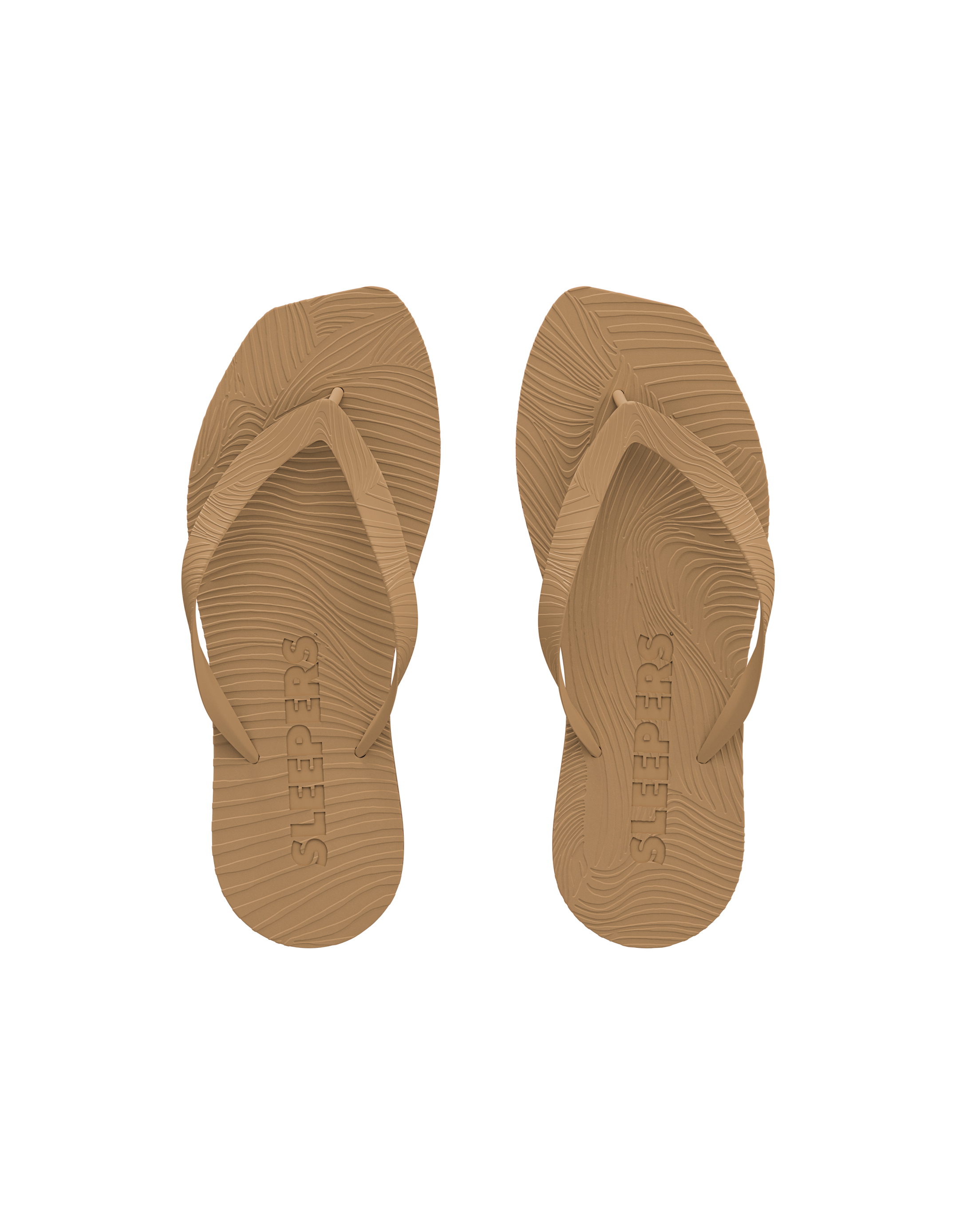 נעלי נשים - Sleepers - כפכפים  TAPERED PLATFORM - חום בהיר2