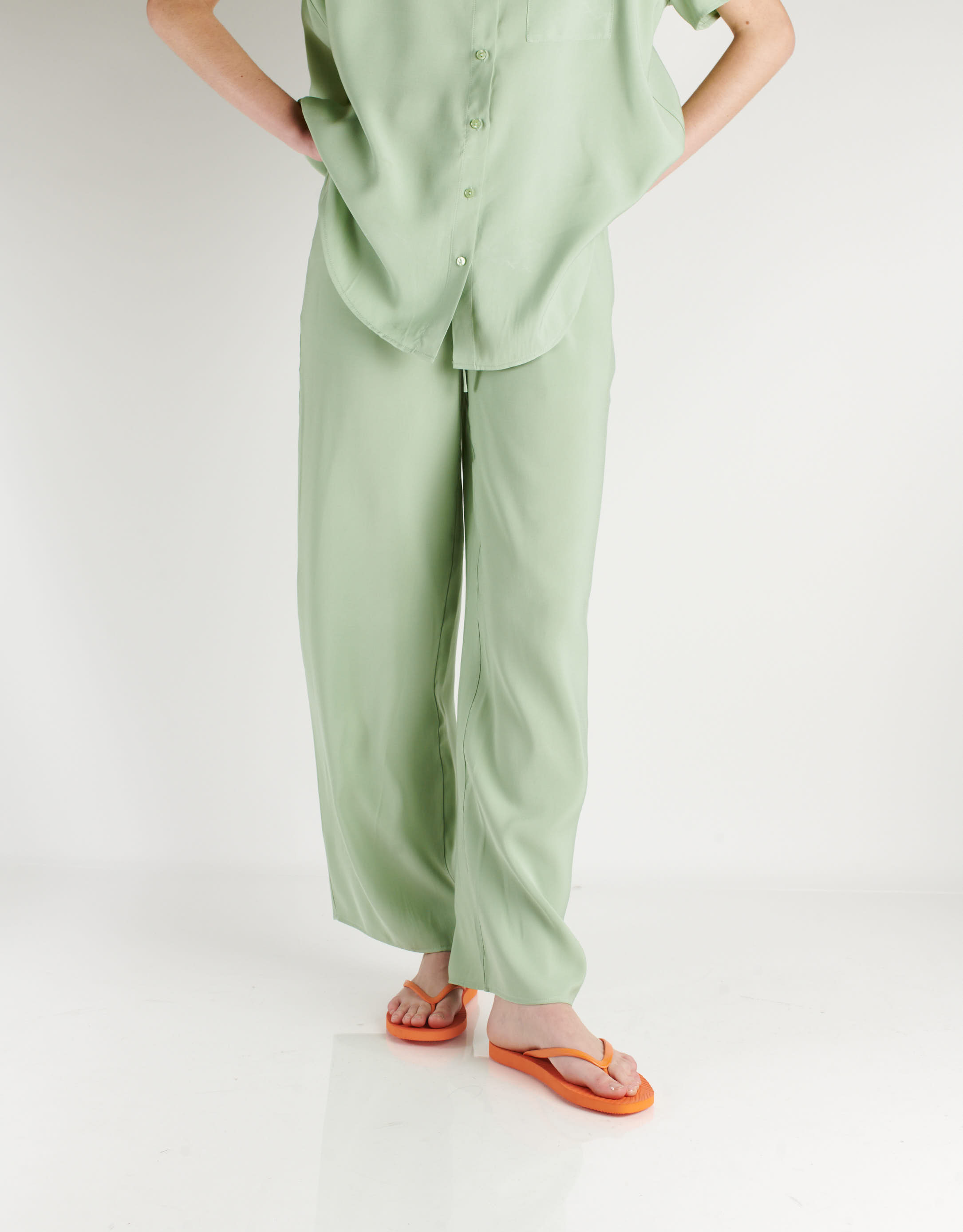 נעלי נשים - Sleepers - כפכפי אצבע TAPERED - כתום4