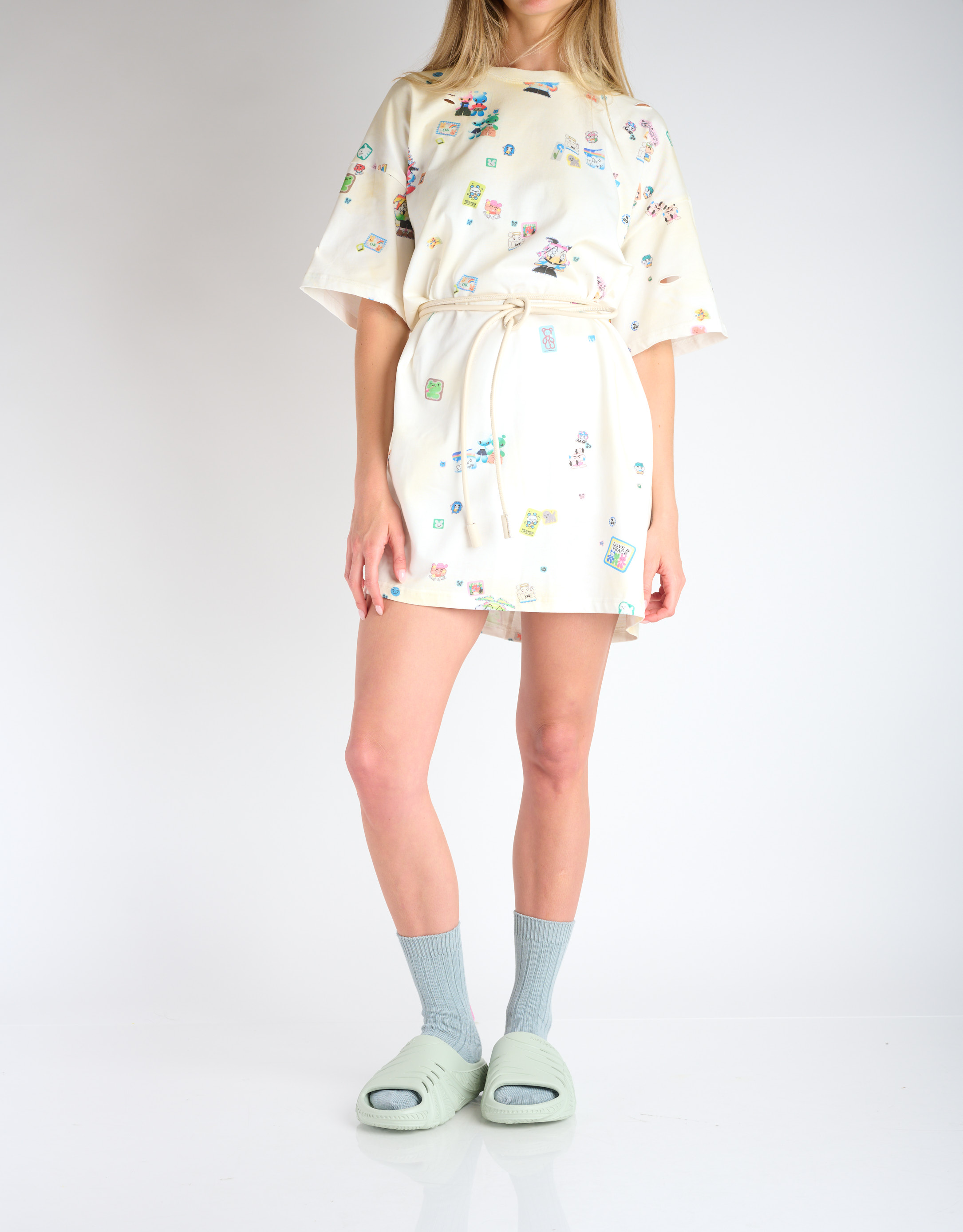 נעלי נשים - Acupuncture - כפכפים SIPLAS - תכלת3