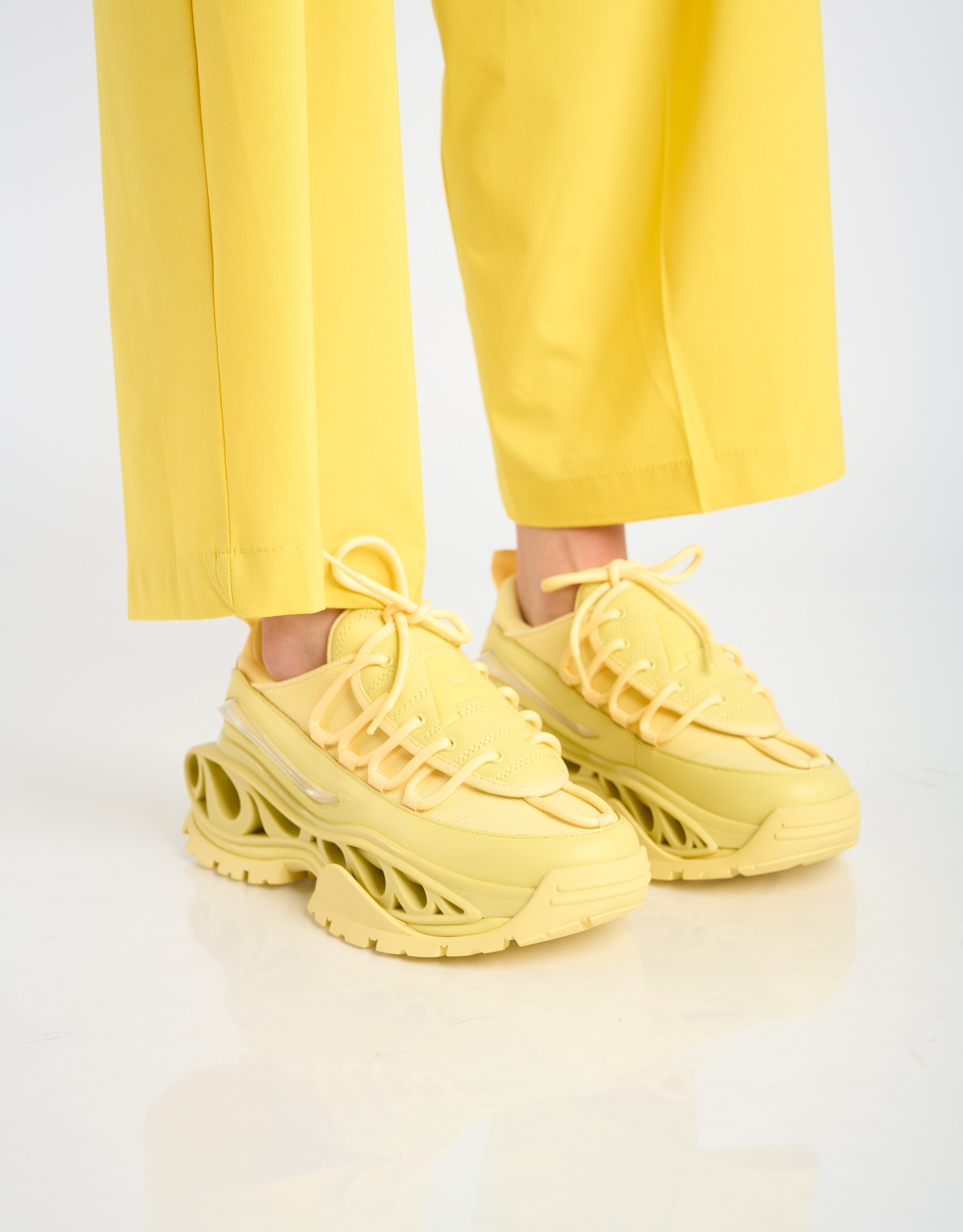 נעלי נשים - Acupuncture - סניקרס GINGER LION - צהוב3