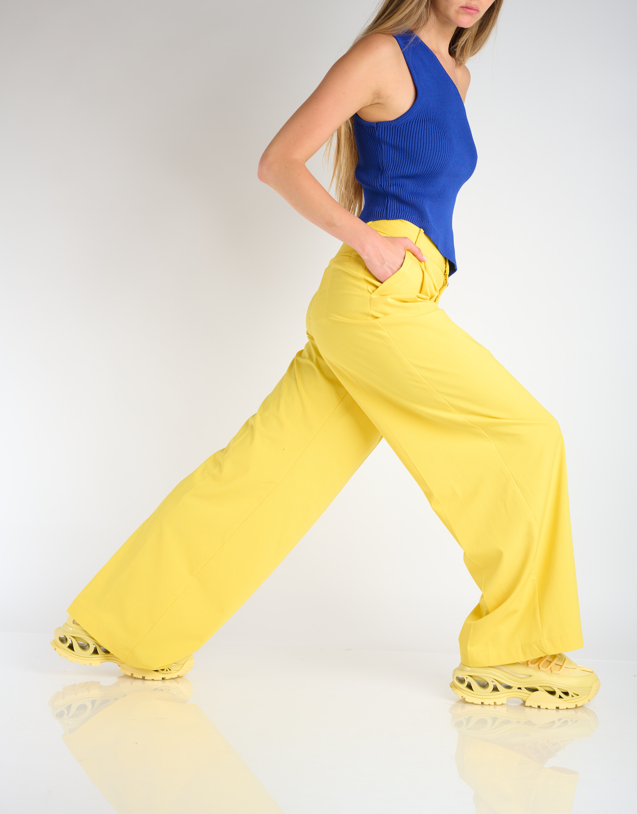 נעלי נשים - Acupuncture - סניקרס GINGER LION - צהוב4