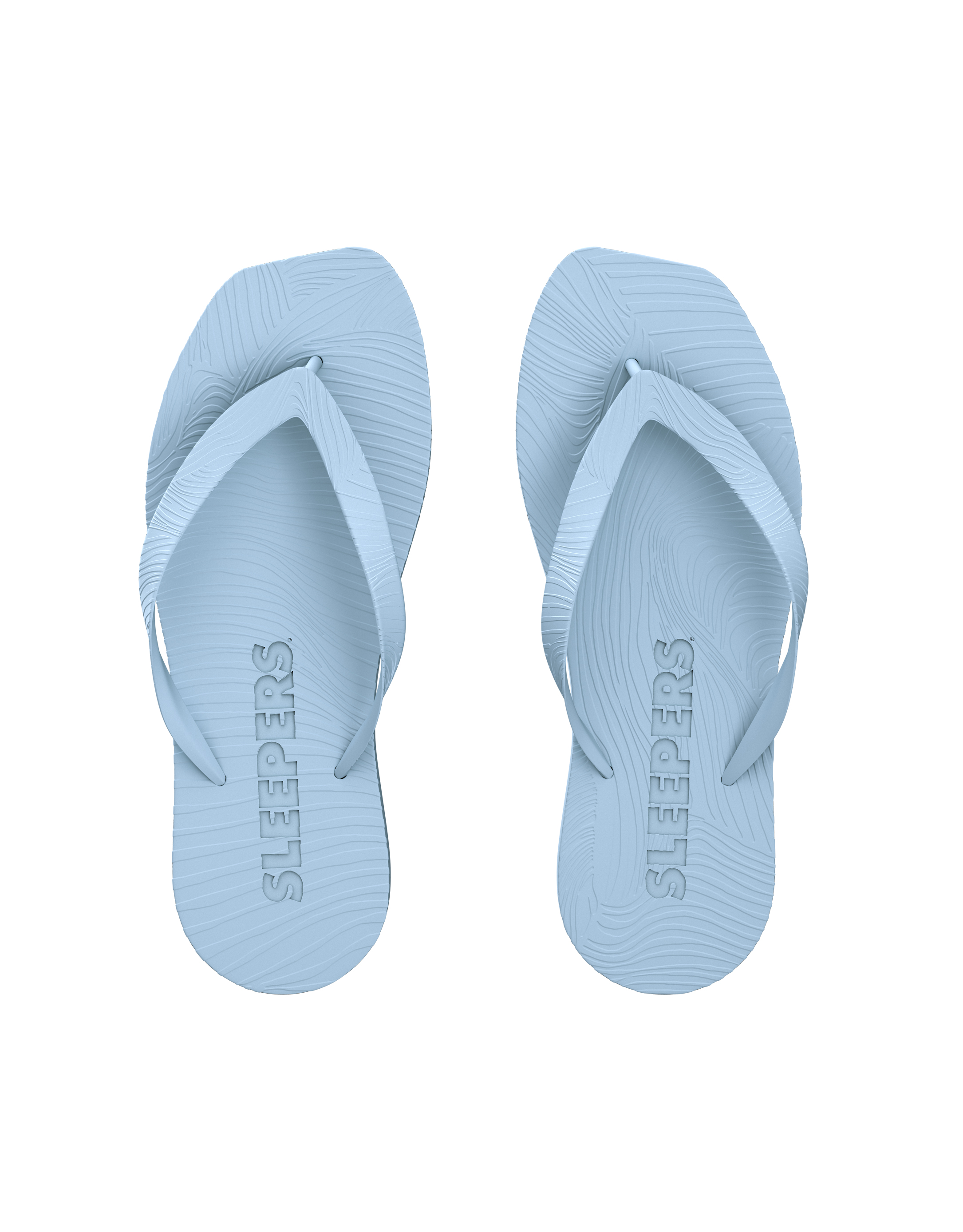 נעלי נשים - Sleepers - כפכפים HIGH PLATFORM - תכלת2