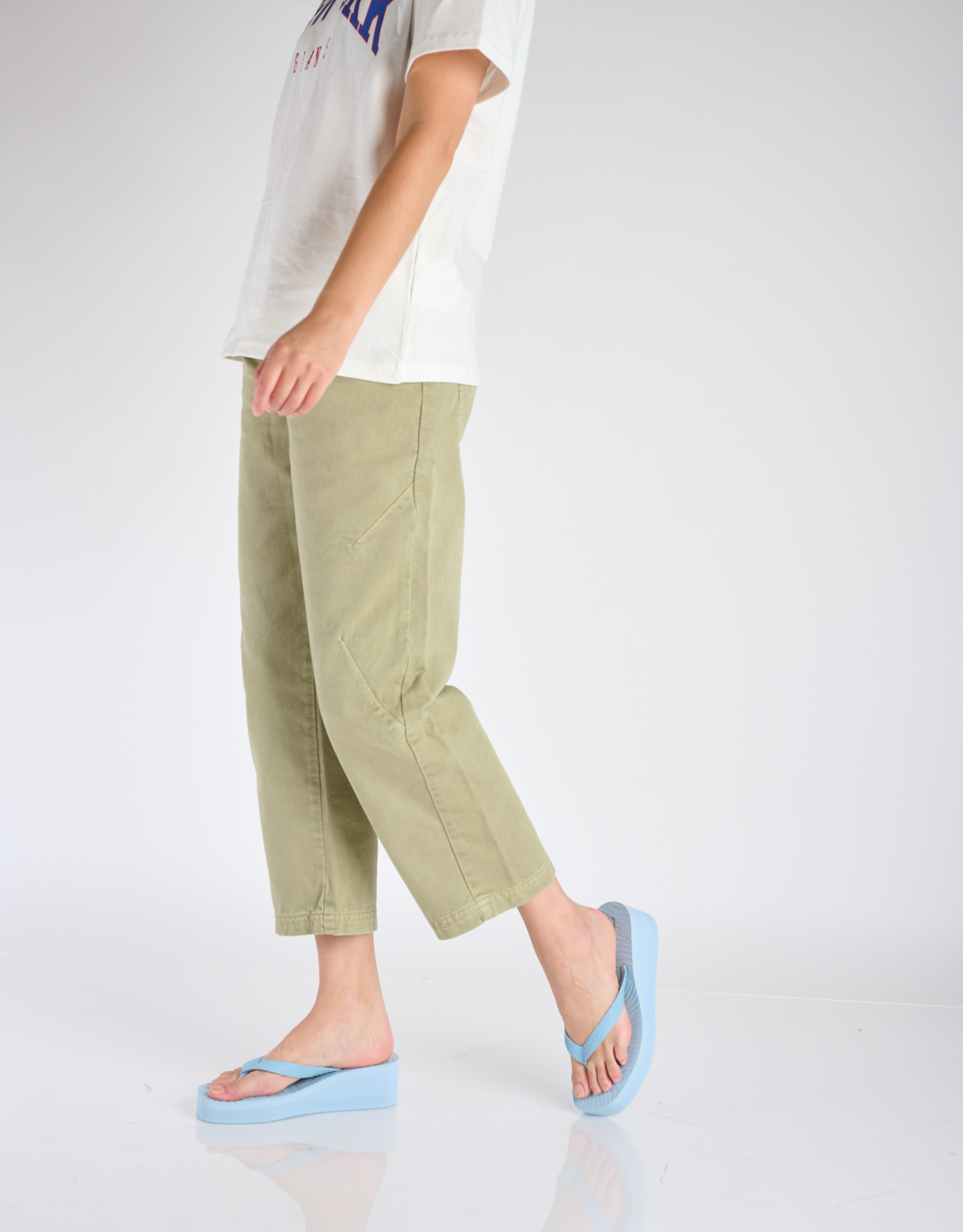 נעלי נשים - Sleepers - כפכפים HIGH PLATFORM - תכלת4