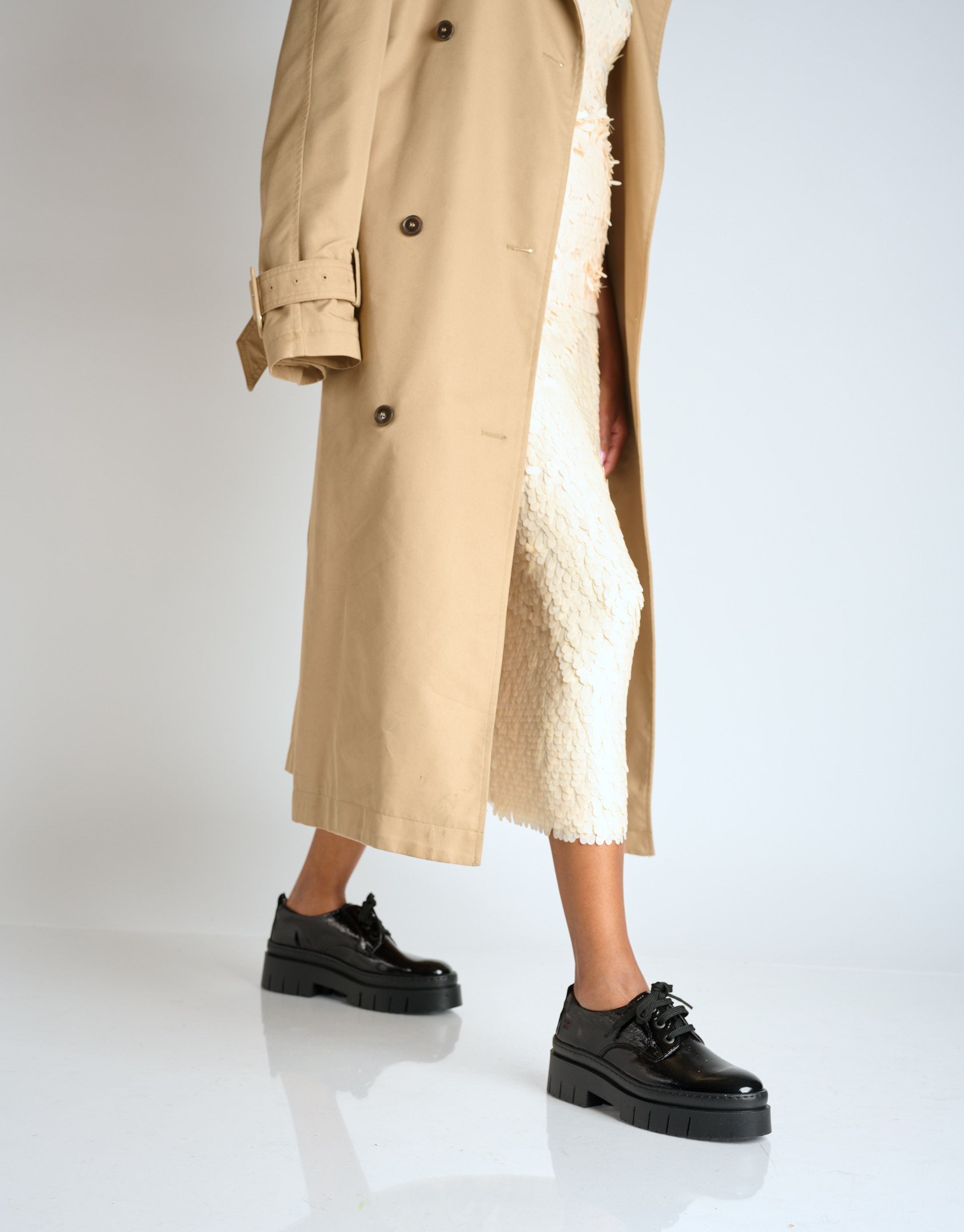 נעלי נשים - Art - נעלי לק פלטפורמה AMBERES - שחור2