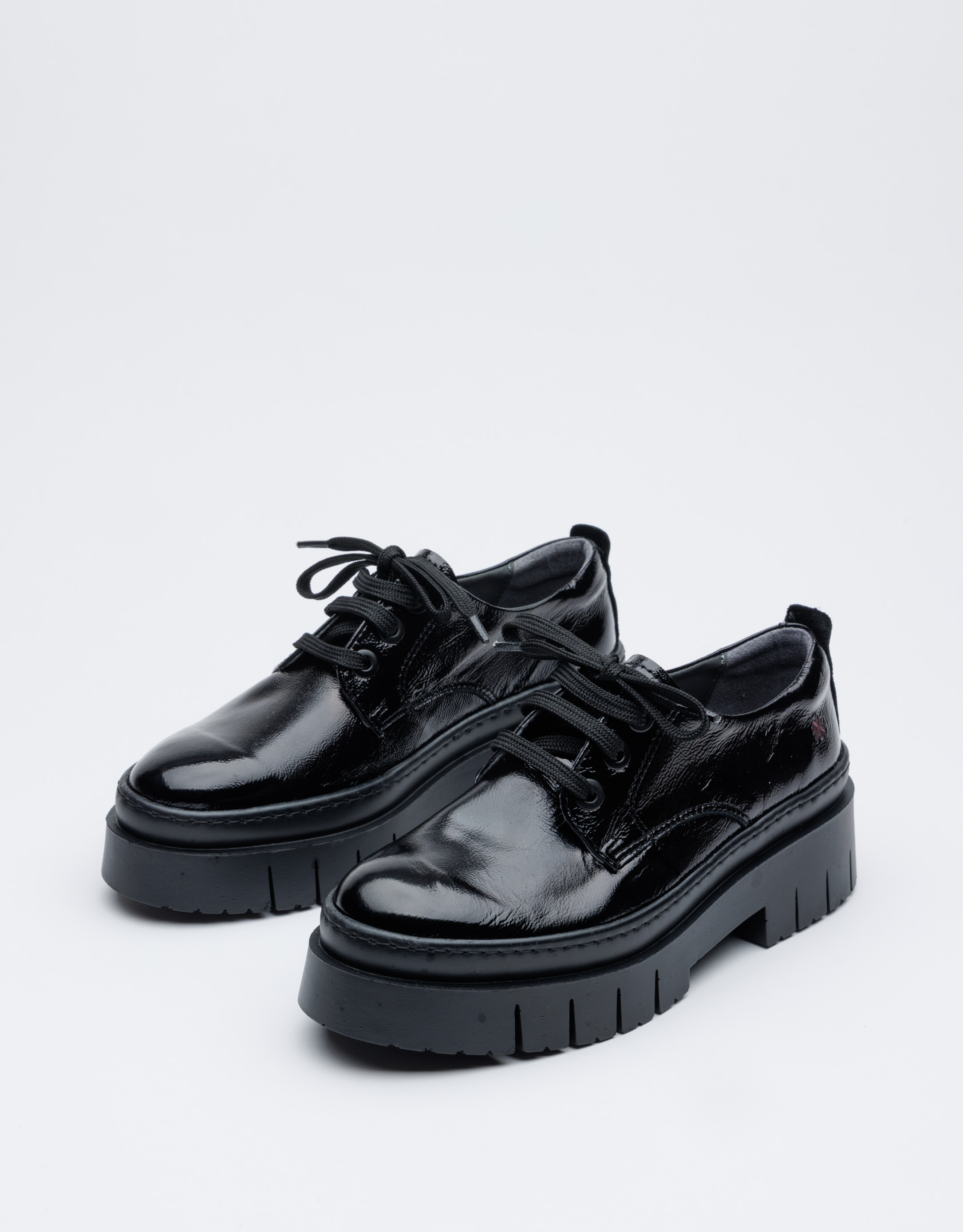 נעלי נשים - Art - נעלי לק פלטפורמה AMBERES - שחור3