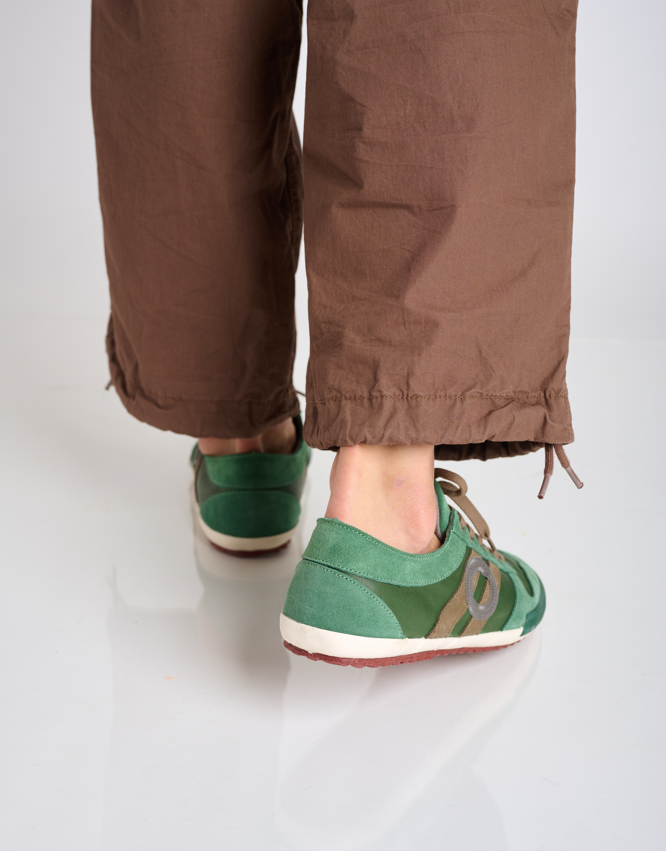 נעלי גברים - Aro - סניקרס עור IDO - ירוק4