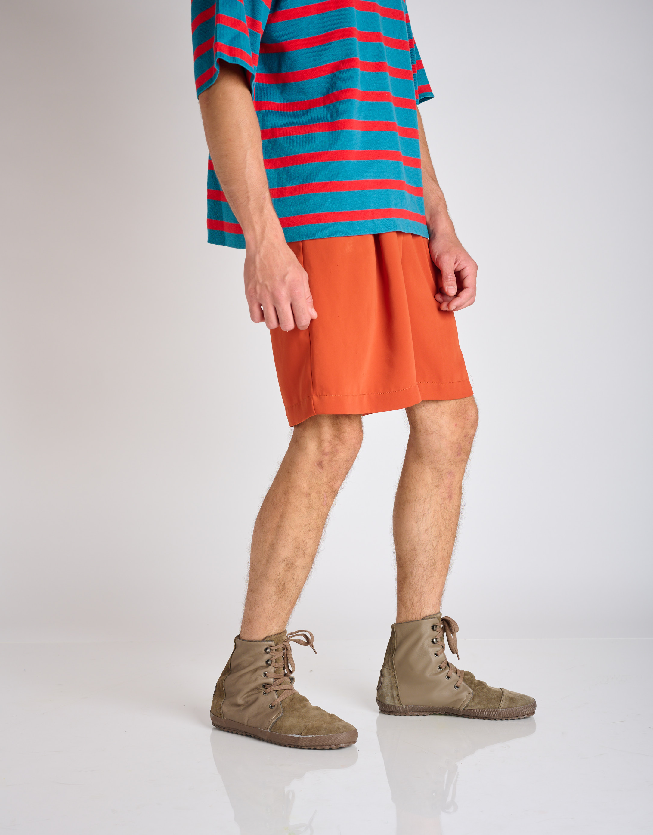 נעלי גברים - Aro - נעליים גבוהות GUS - חום בהיר2