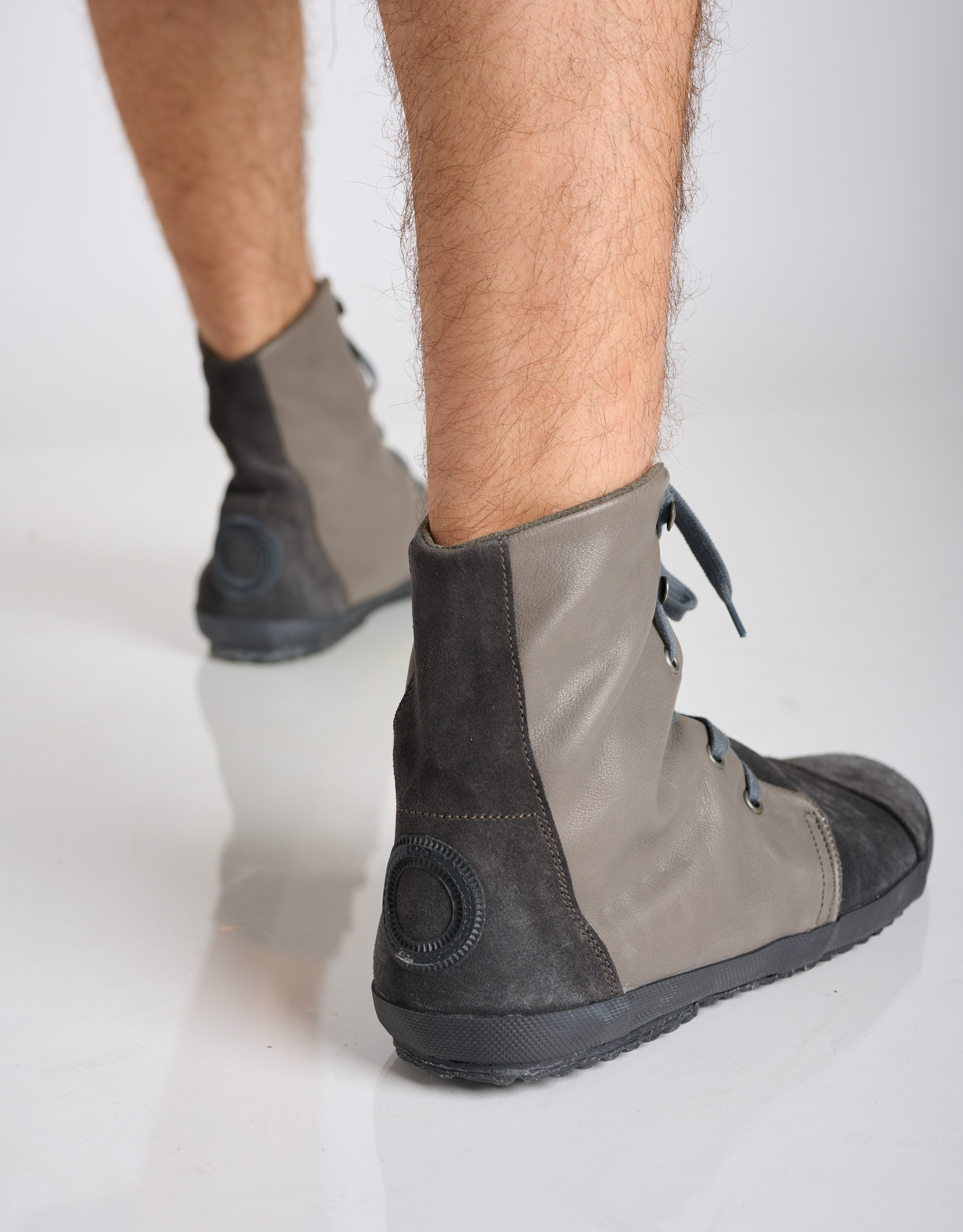 נעלי גברים - Aro - נעליים גבוהות GUS - אפור4