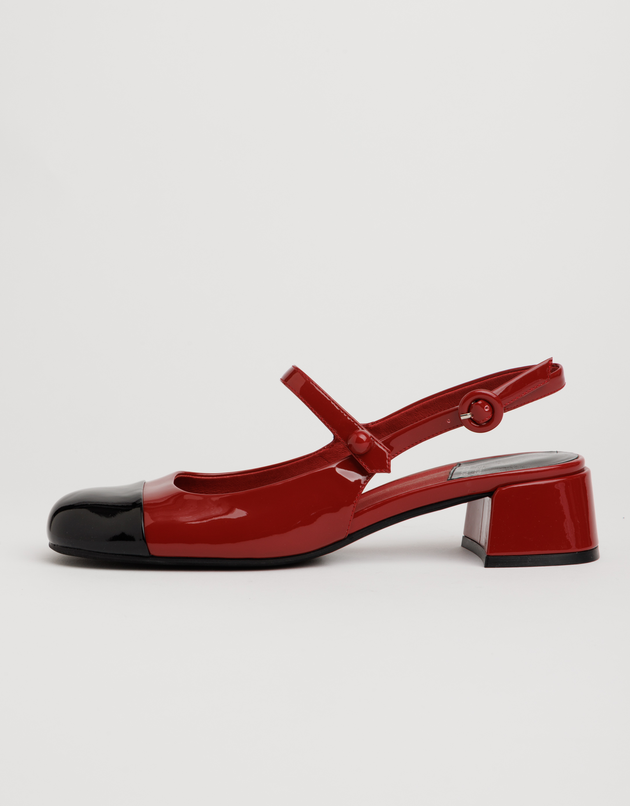 נעלי נשים - Jeffrey Campbell - נעלי בובה COU COU - אדום4