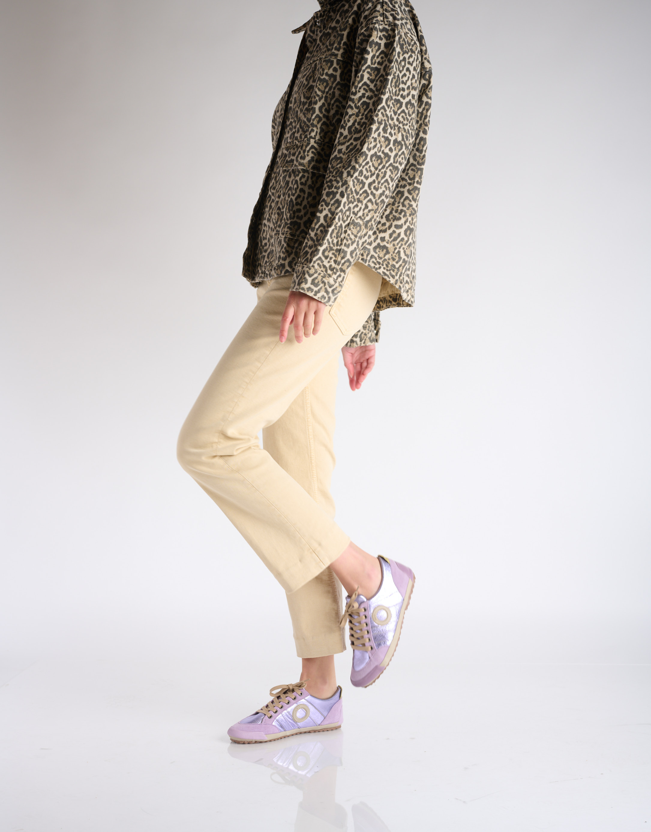 נעלי נשים - Aro - סניקרס מטאליות IDO B - לילך2